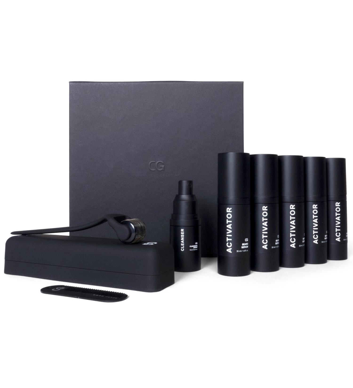 Copenhagen Grooming Set for Beard Growth | Original 8-Part Set with Serum & Dermaroller for Fuller Stronger Beards - Buy Online on GoSupps.com