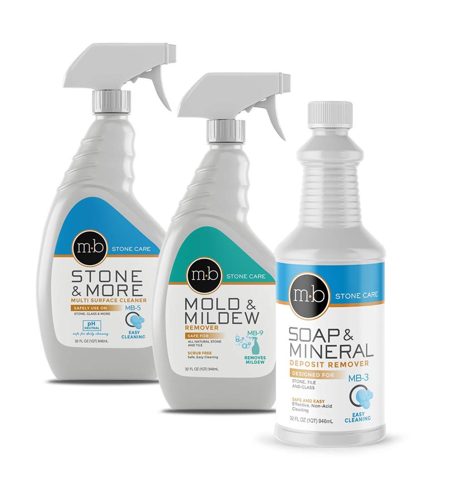 Premium Bath & Shower Kit for Granite Marble Limestone & Natural Stone - Shine & Protect Your Surfaces - Buy Online on GoSupps.com