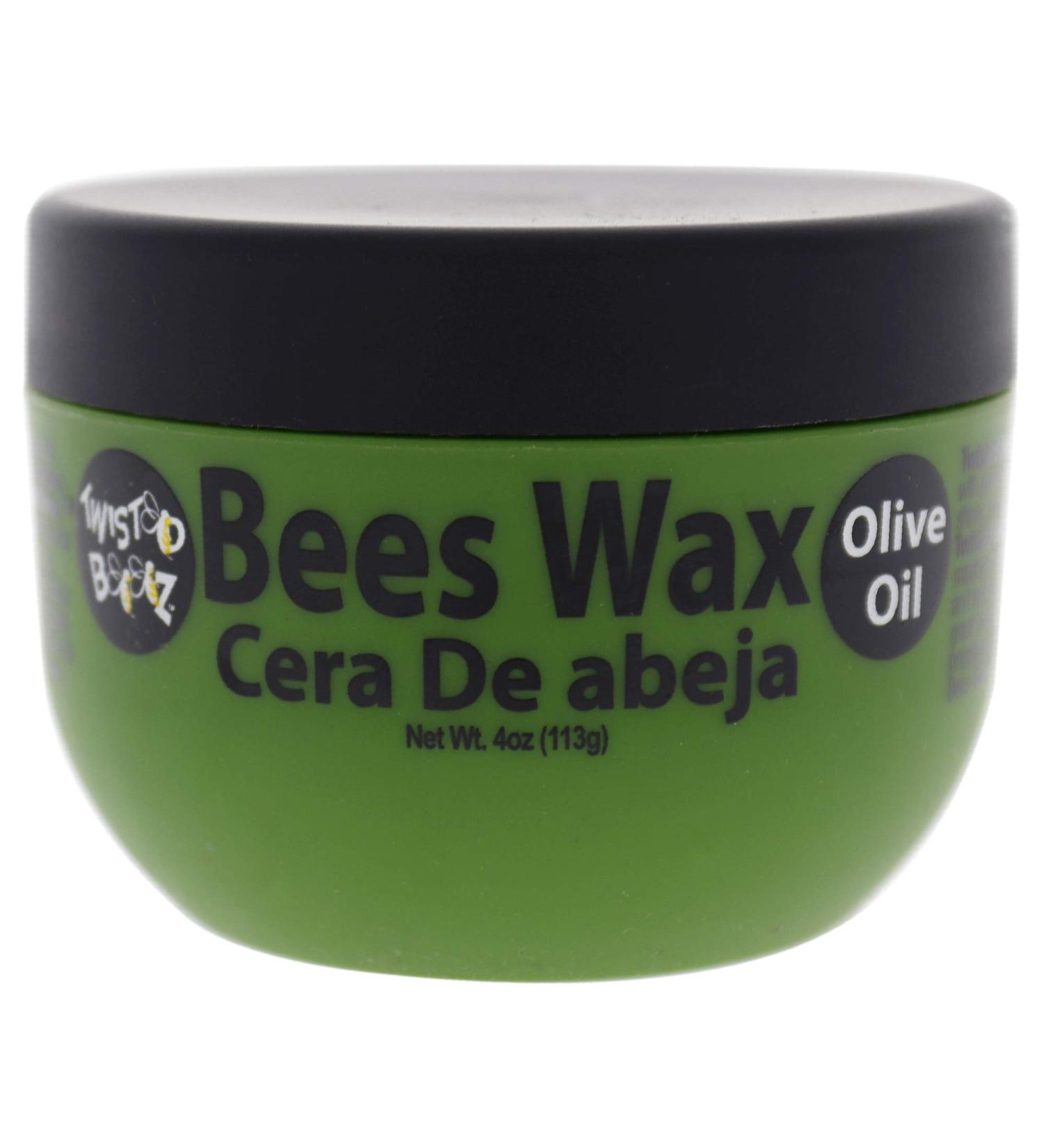 Ecoco Twisted Bees Wax with Olive Oil - Hydrating Hair Styling Product - No Flakes Alcohol-Free Firm Hold for Braids & Locs - 4 Oz - Buy Online on GoSupps.com