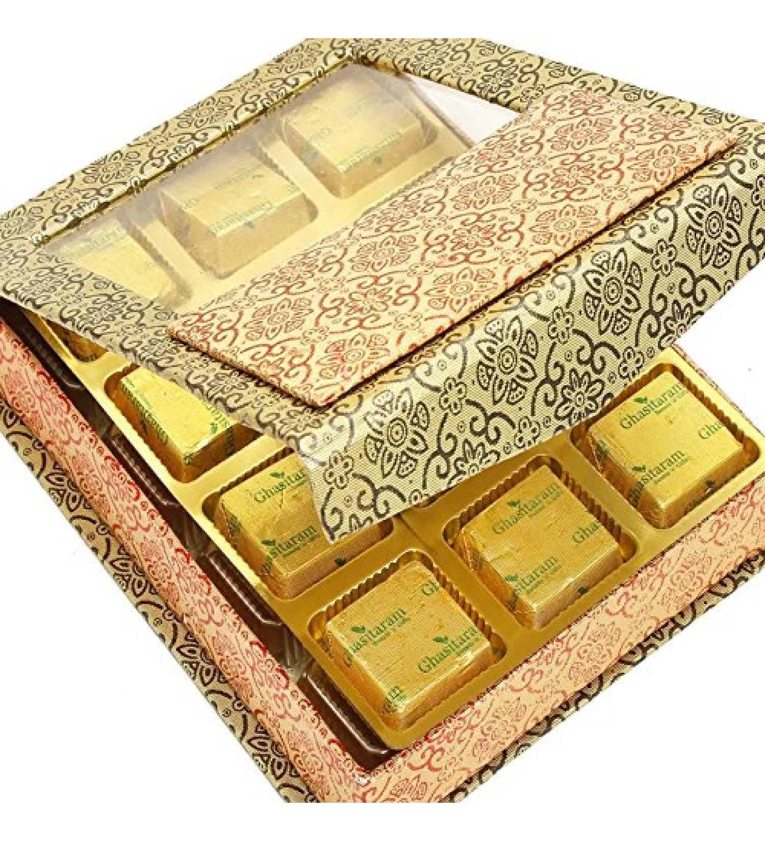 Diwali MEWA Bites- 12 pcs Printed Assorted MEWA Bites Box Diwali 12 pcs Printed Assorted Mewa Bites Box - Buy Online on GoSupps.com
