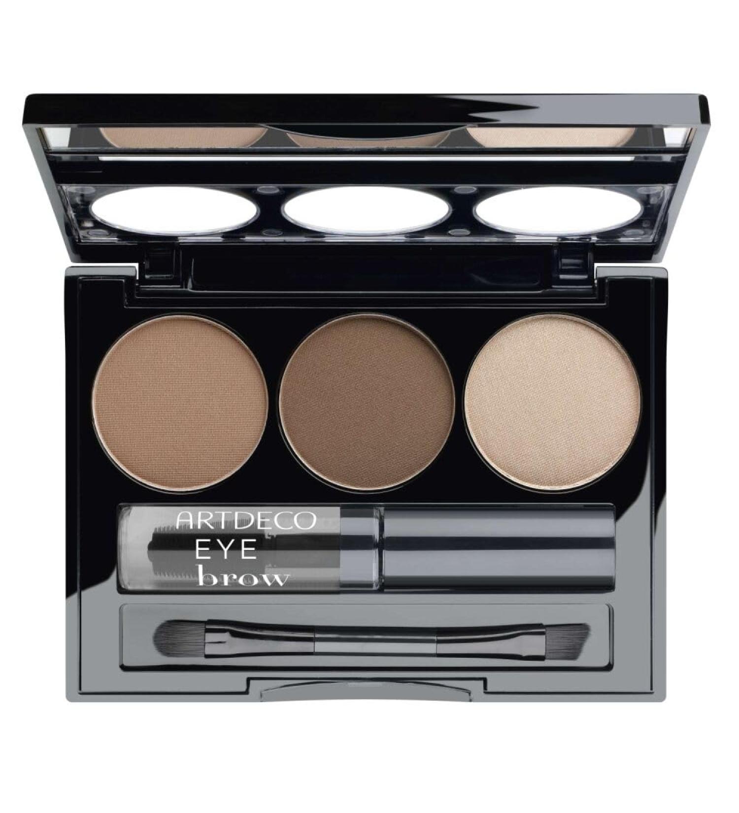 ARTDECO Eye Brow Kit Practical eyebrow palette for defined styled eyebrows with mirror 1 piece 1 lightmedium - Buy Online on GoSupps.com