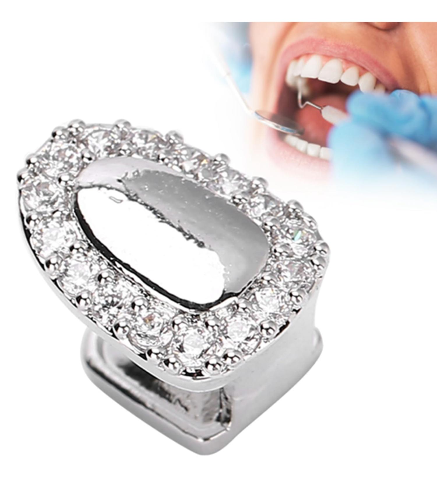 Shop Individual Hip-Hop Teeth Caps | Gilded Diamond Bling Jewelry for Men & Women | Unique Silver Gifts - Buy Online on GoSupps.com