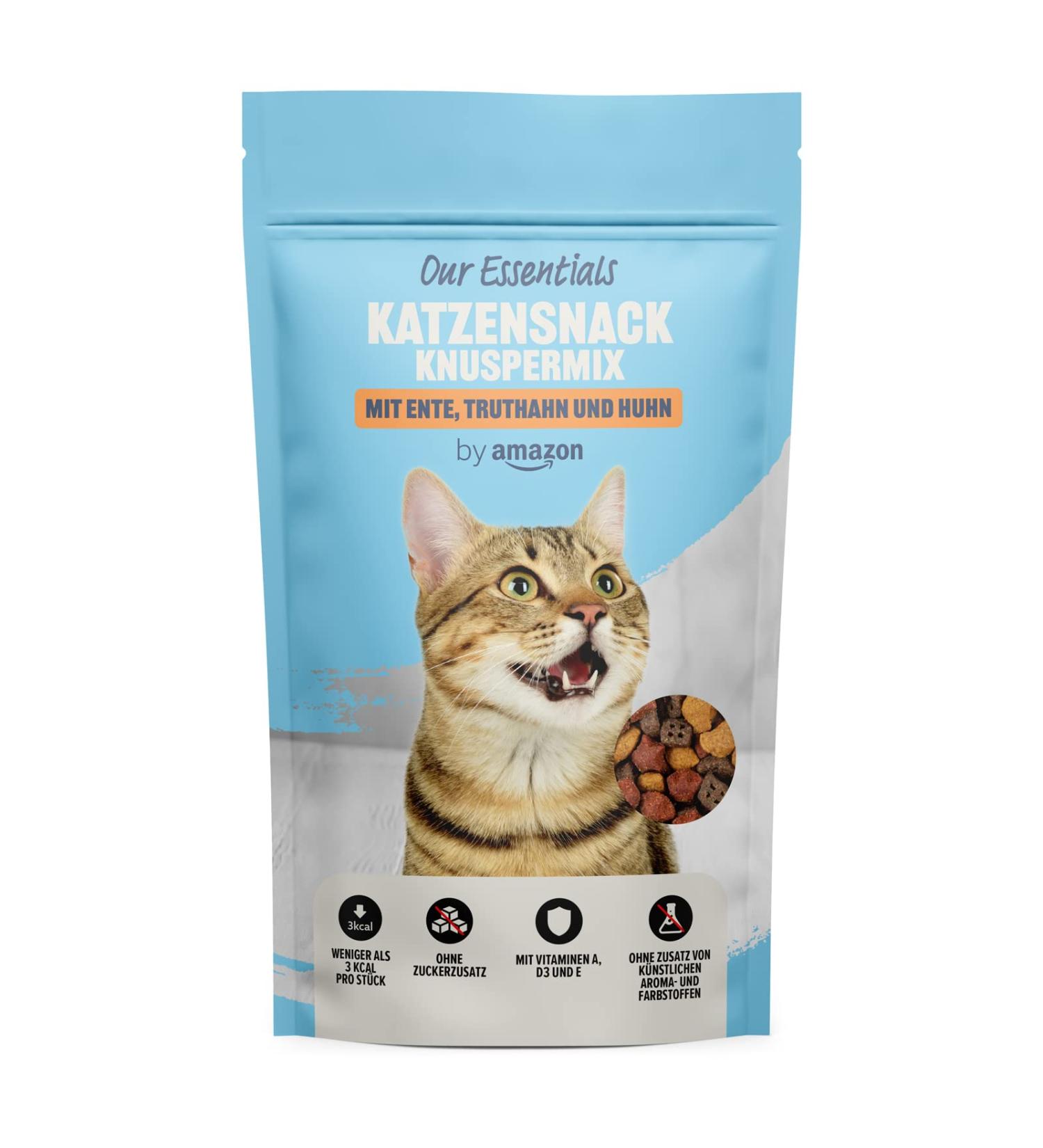 Amazon Cat Snack - Duck Turkey & Chicken 70g | Healthy Treats for International Shipping - Buy Online on GoSupps.com