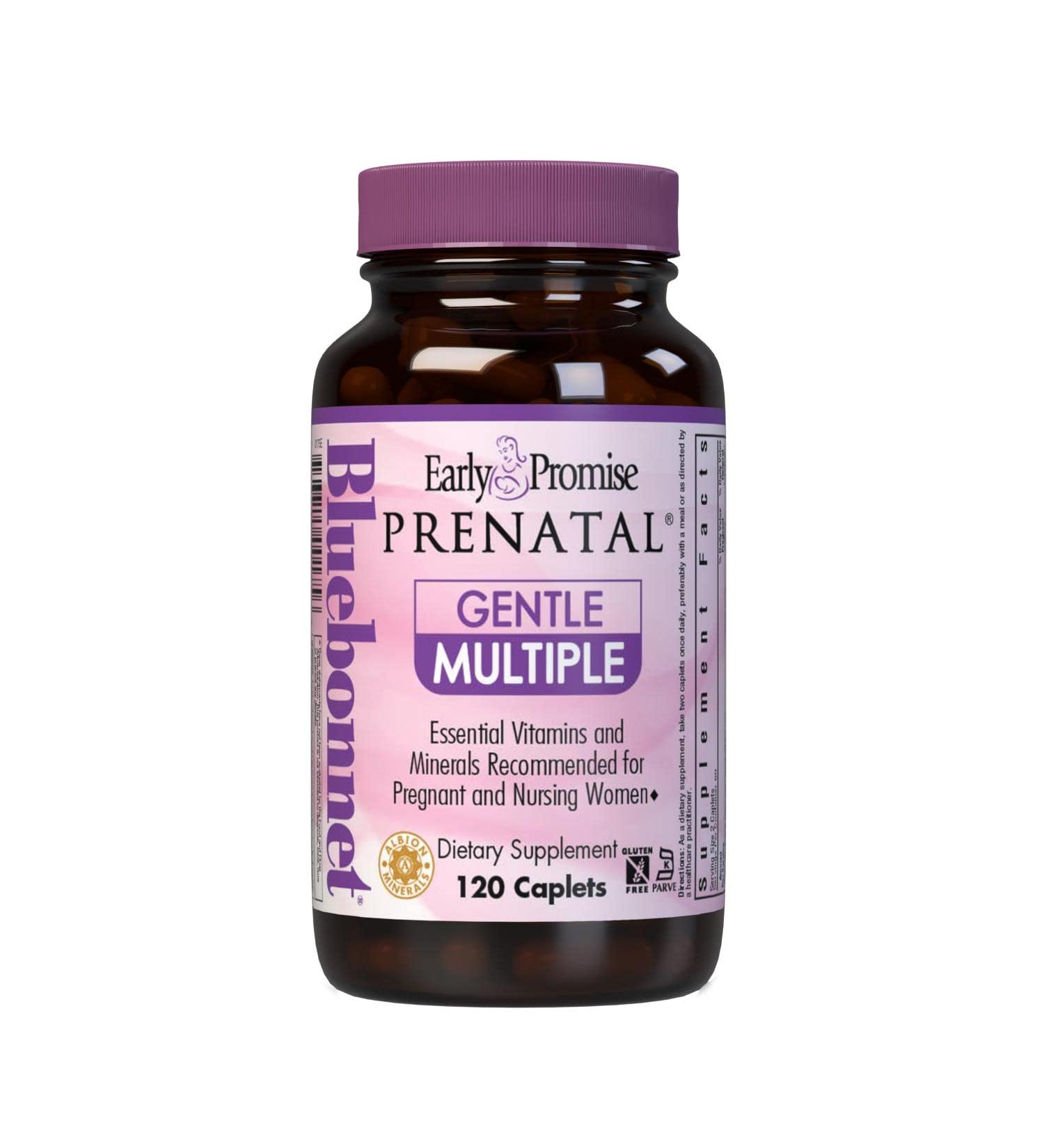 Buy Bluebonnet Nutrition Early Promise Prenatal Gentle Multiple 120 Caplets - Optimal Wellness for Expecting Mothers - Buy Online on GoSupps.com