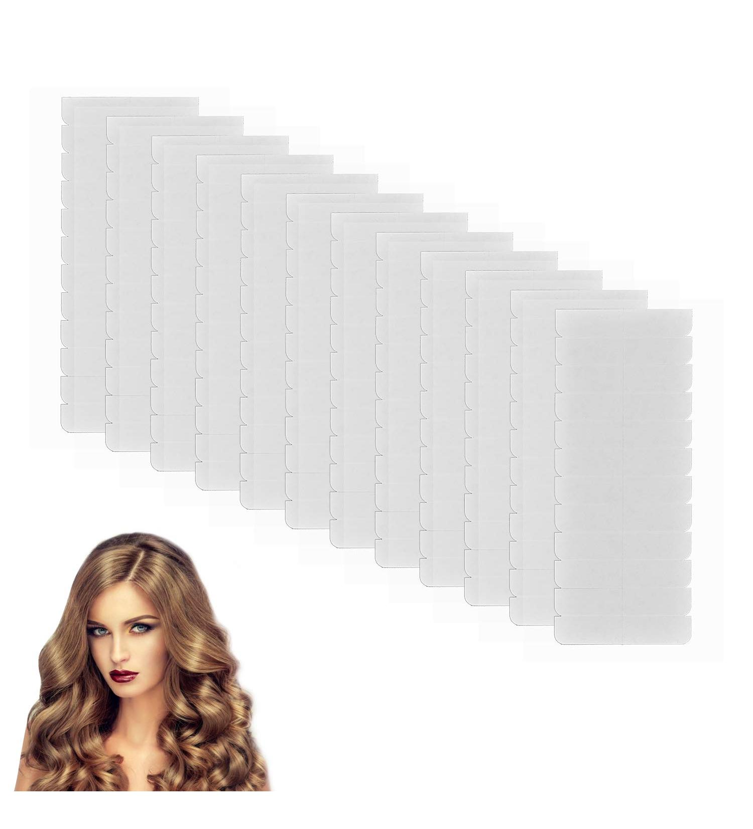 120Pcs Double Sided Waterproof Hair Extension Tape Tabs 4cm x 0.8cm - Adhesive for Hair Weft Replacement - Buy Online on GoSupps.com