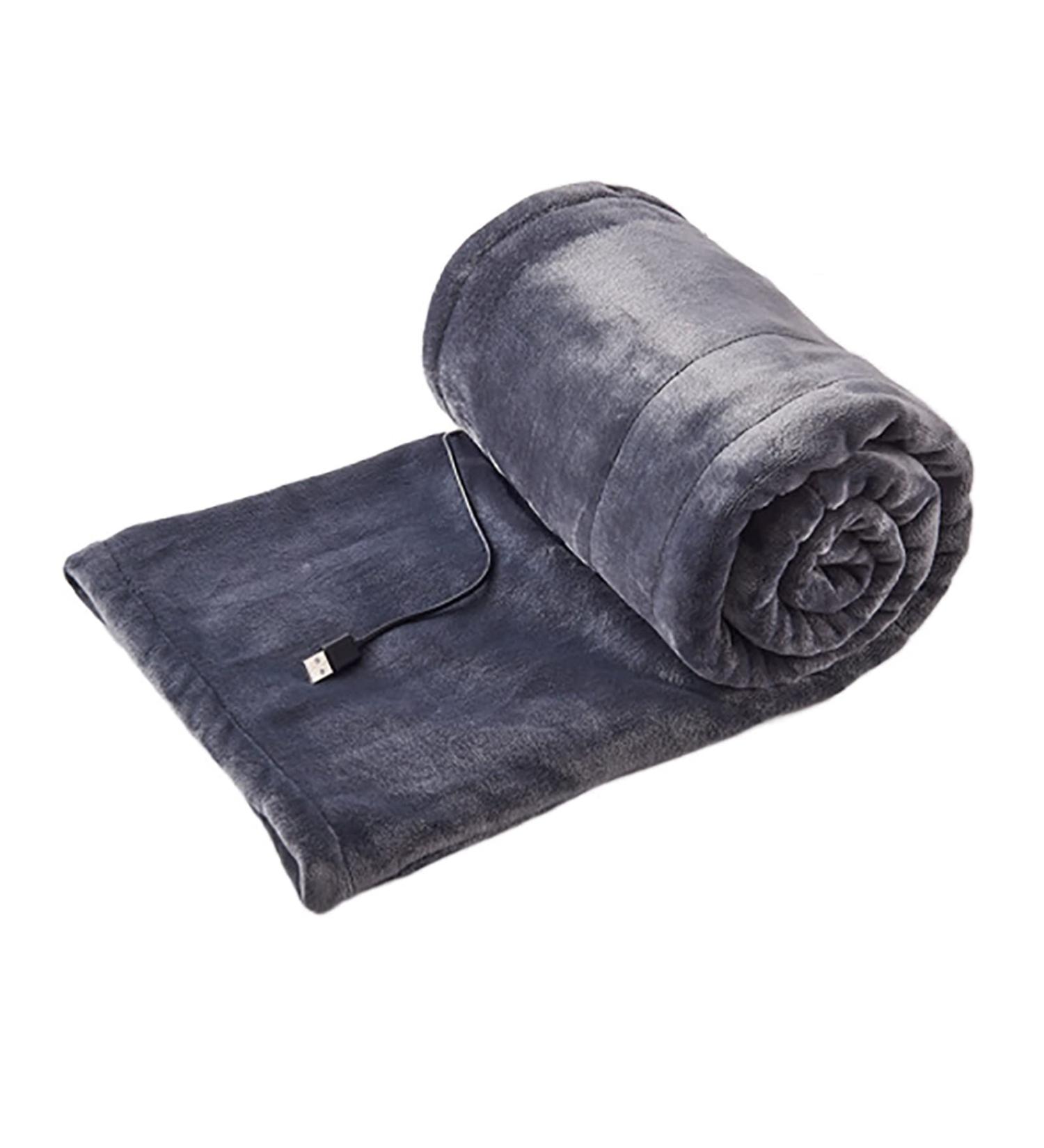 Buy Zomebar Electric Blanket - Thickened USB Charging Large Heating Area Safe Design for Sofa - Light Gray - Buy Online on GoSupps.com