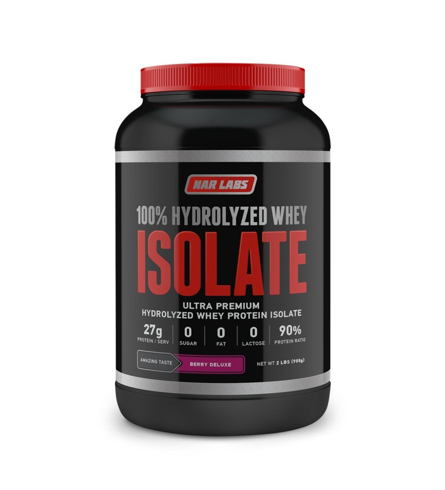Buy Hydrolyzed Whey Protein Isolate 2 lbs - Berry Berry Deluxe | Premium Quality & Fast International Shipping - Buy Online on GoSupps.com