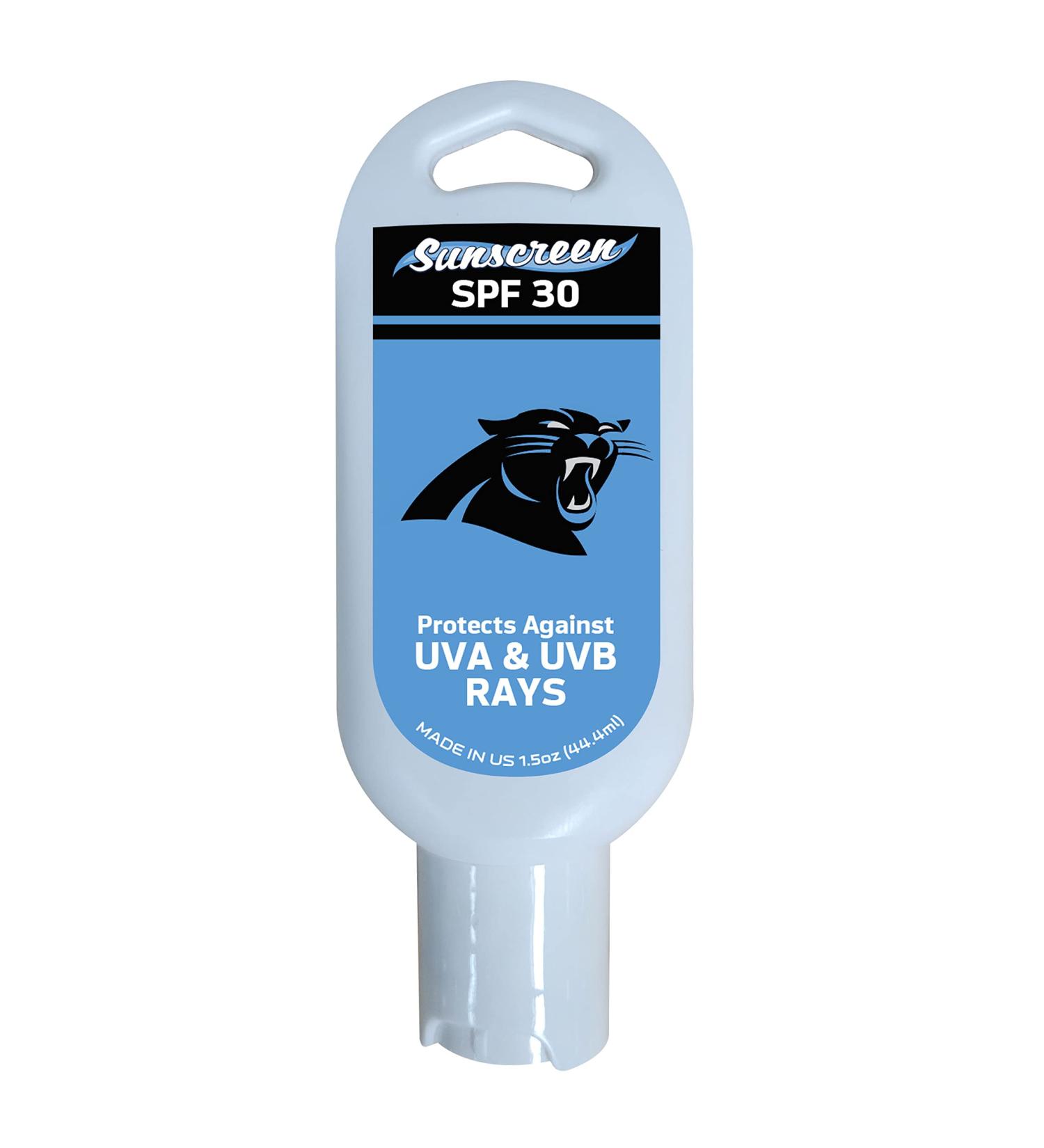 FANMATS 34621 Carolina Panthers 1.5oz SPF 30 Sunscreen