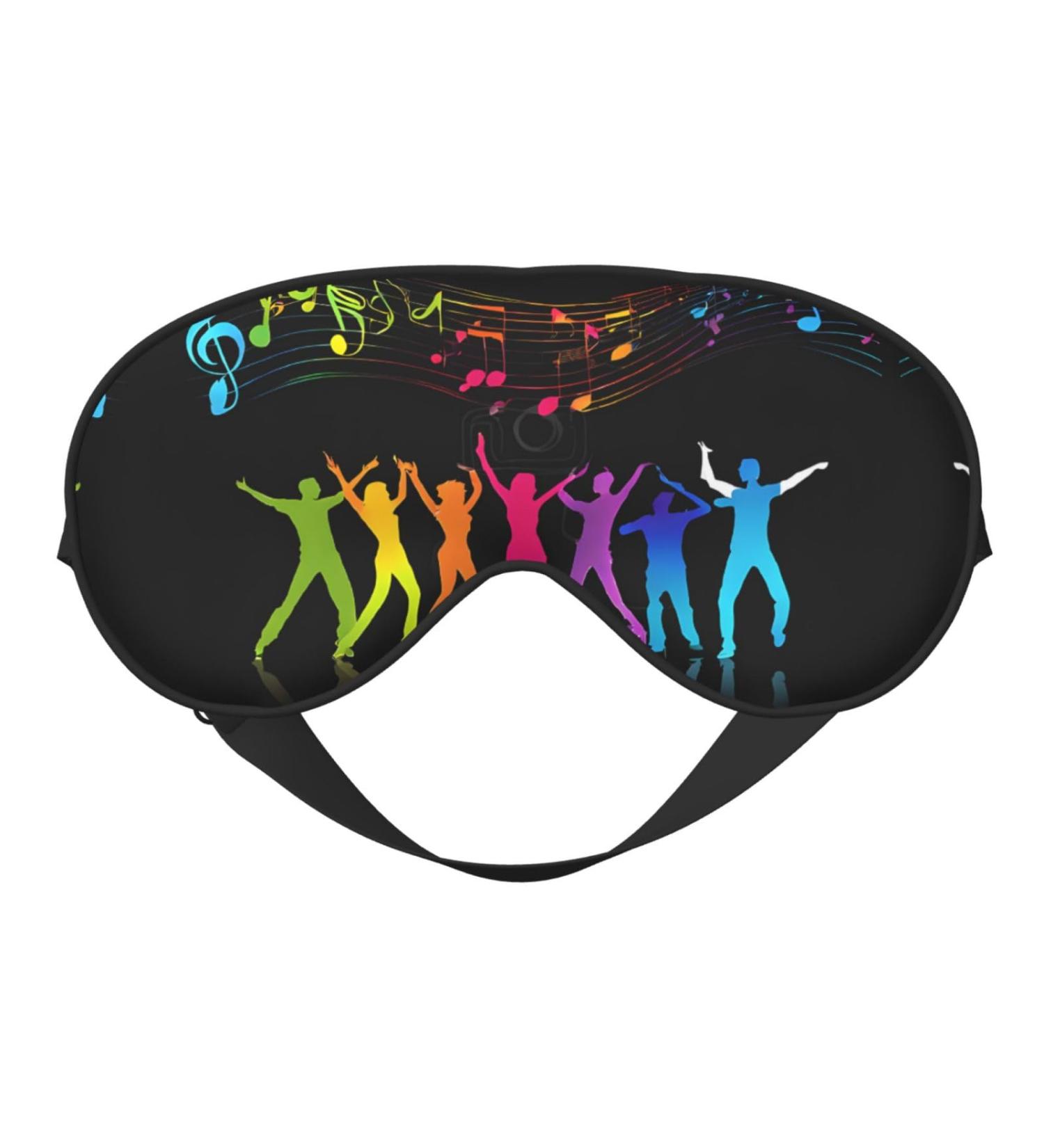 Soft Blackout Sleep Mask for Men & Women - Reusable Eye Covers for Travel & Better Sleep | Perfect Gifts for Him & Her - Buy Online on GoSupps.com