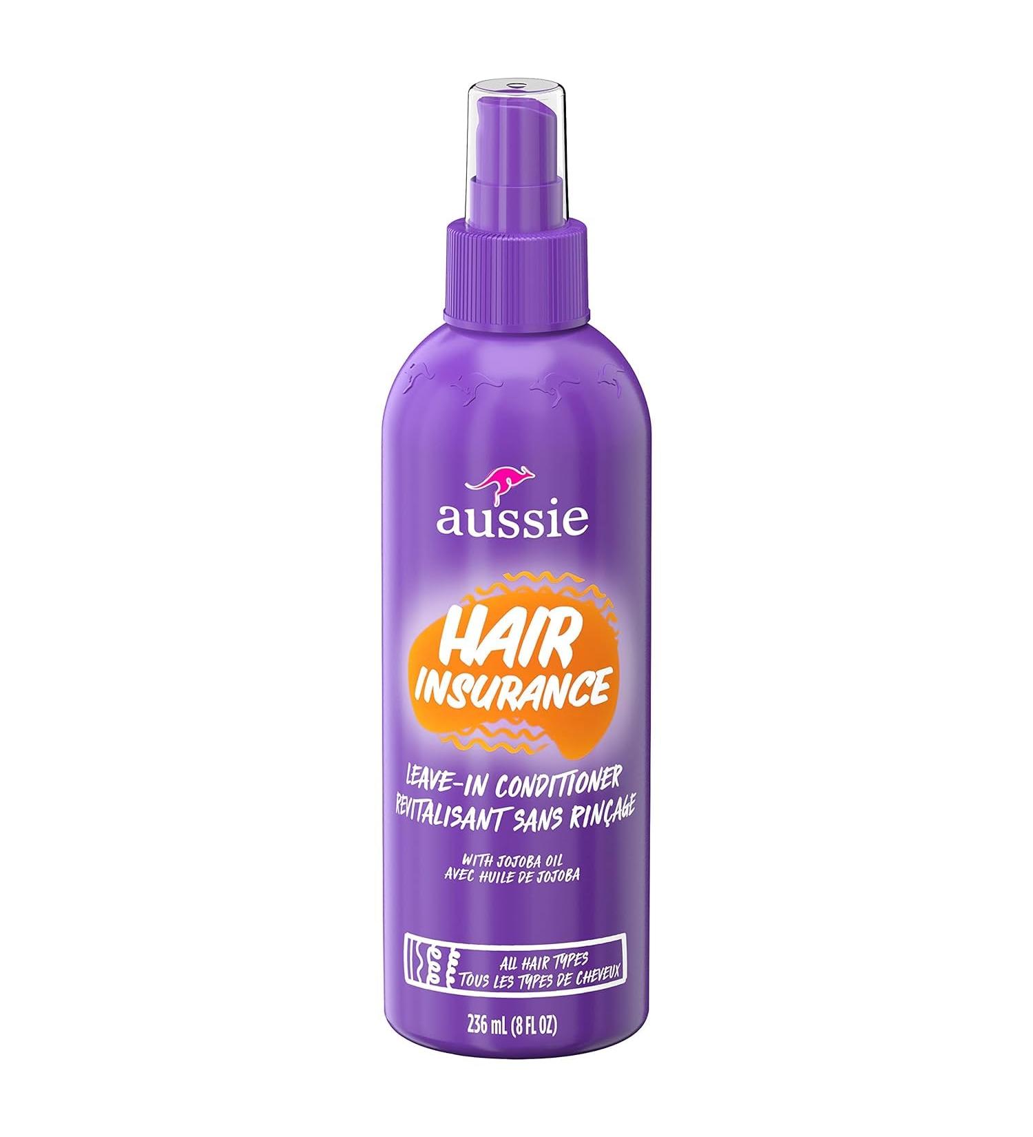 Aussie Hair Insurance Leave-In Conditioner with Jojoba Oil & Sea Kelp | 8 fl oz - Buy Online on GoSupps.com