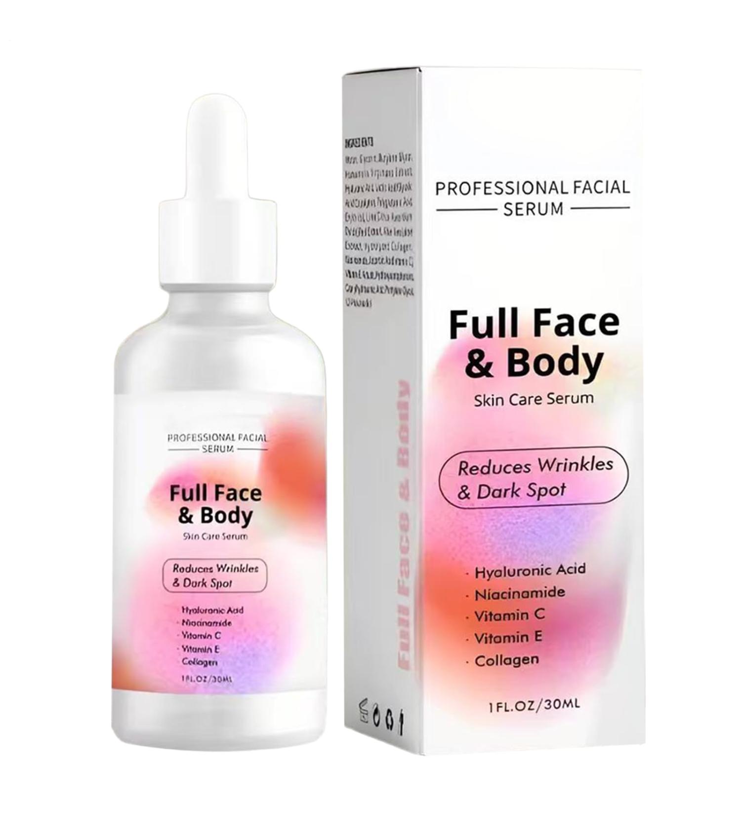 Firming Facial Treatment - 30ml Body Fluid - Moisturizing Facial Solution - For Skin Barrier Repair Lifting Beauty Day & Night Travel - Buy Online on GoSupps.com