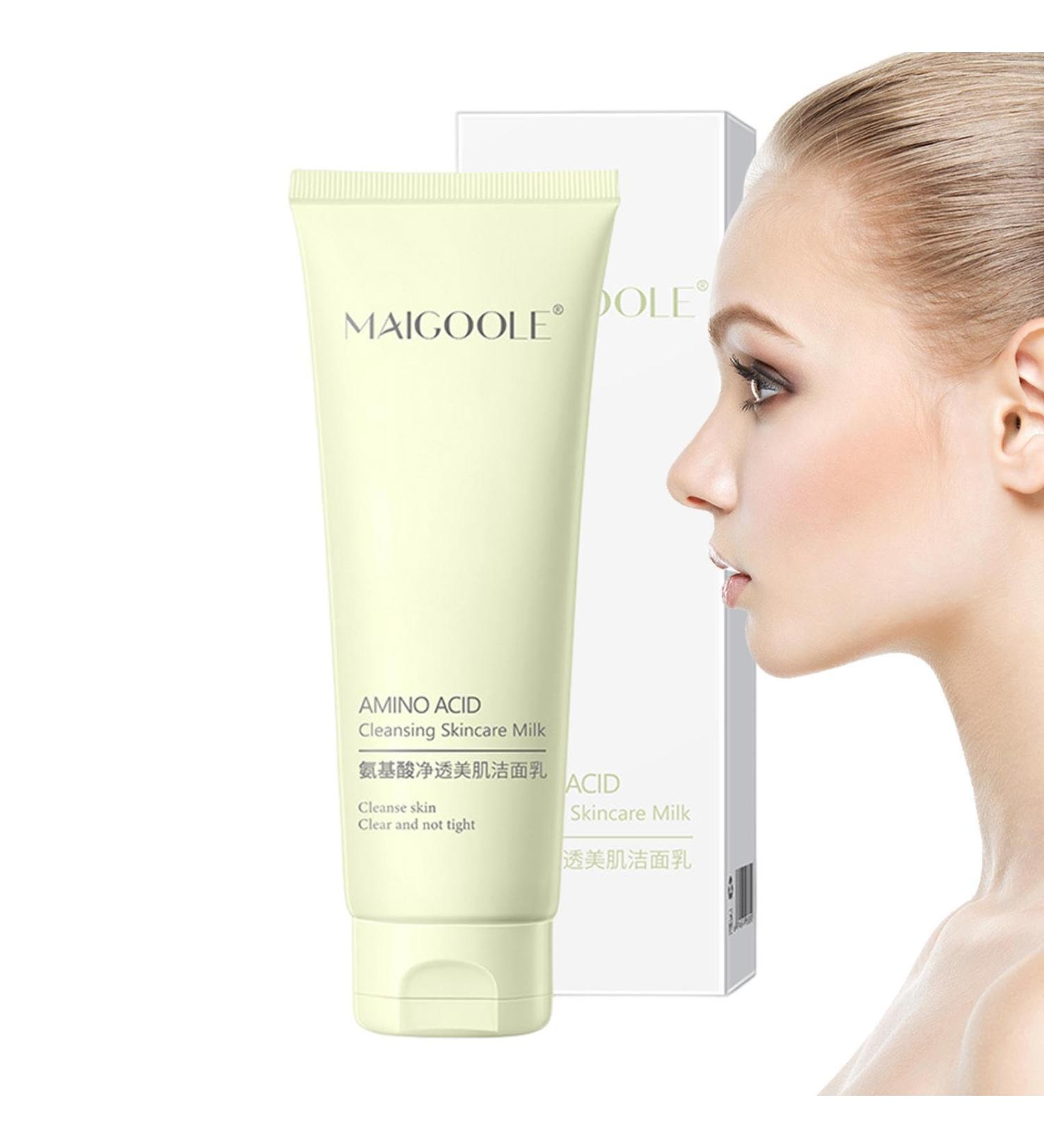 TONGFENG Amino Acid Face Wash | Amino Acid Face Wash - 100g Clear Soothing Facial Cleanser Foaming Facial Cleansing Milk Gimocool Care - Buy Online on GoSupps.com