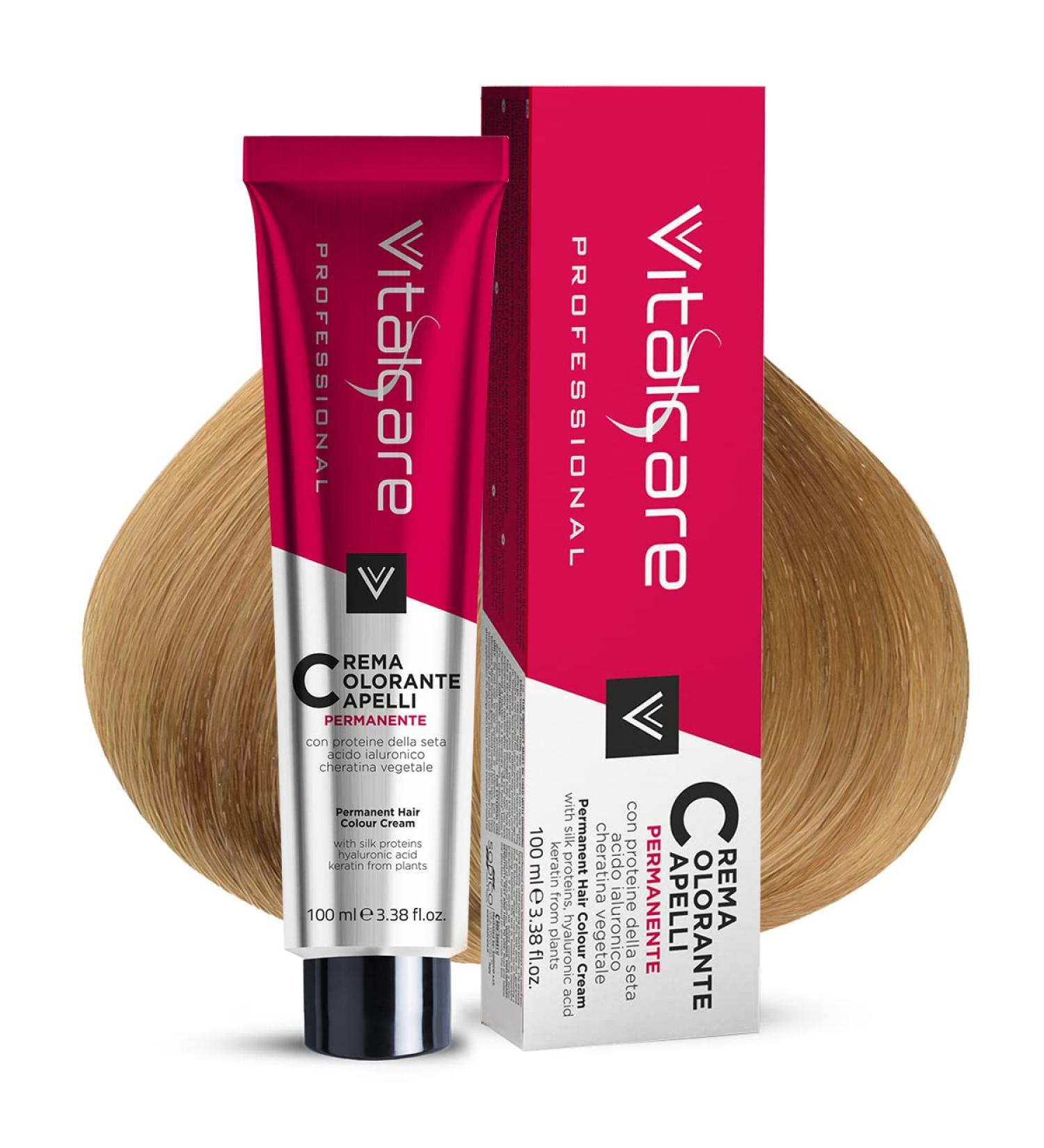 SODICO srl Vitalcare Hair Color Cream with Silk Proteins No 900 light blonde - Buy Online on GoSupps.com