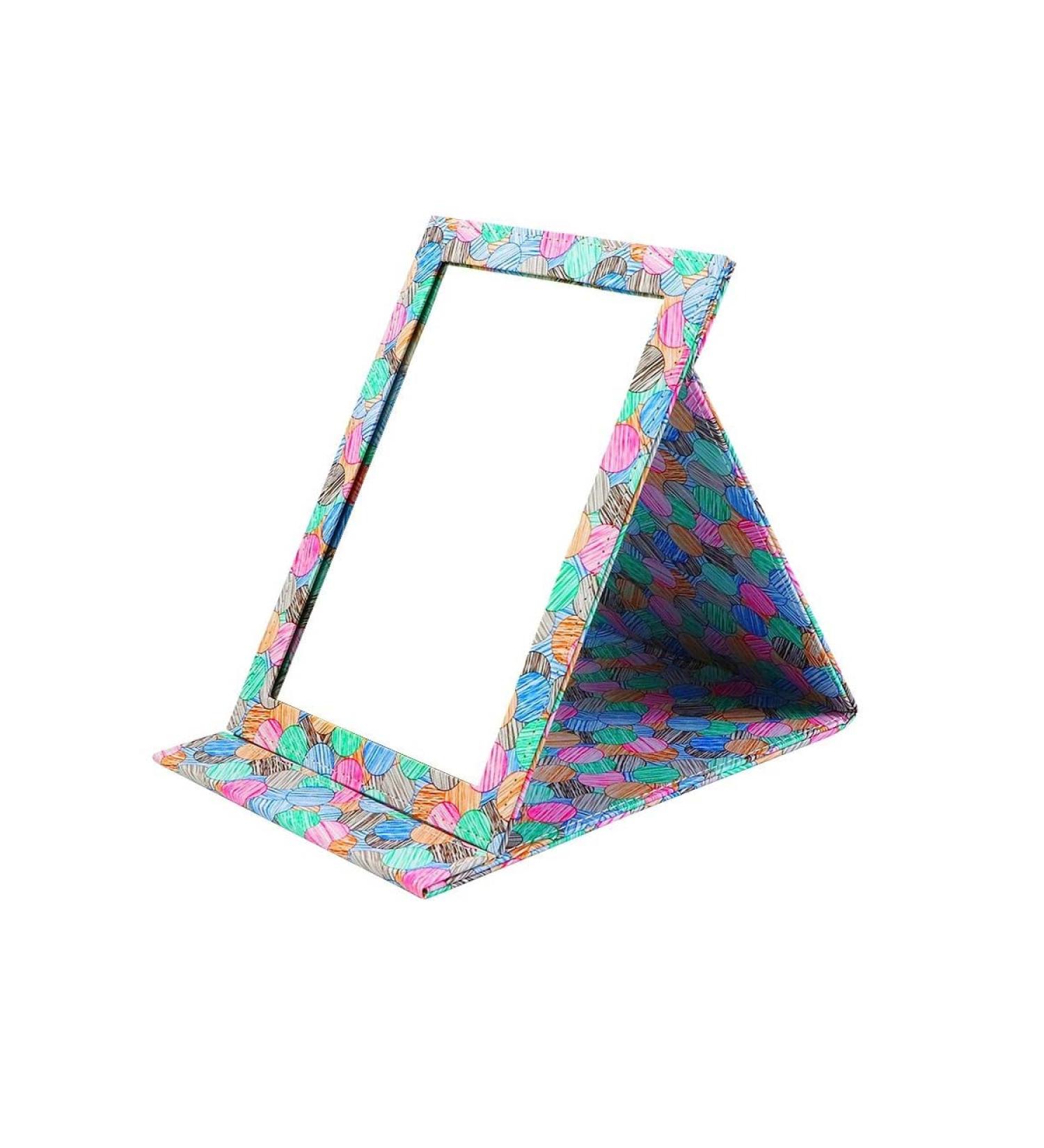 PNVXNUS Folding Travel Mirror - Portable Makeup Vanity Mirror (Multicolor) - Buy Online on GoSupps.com