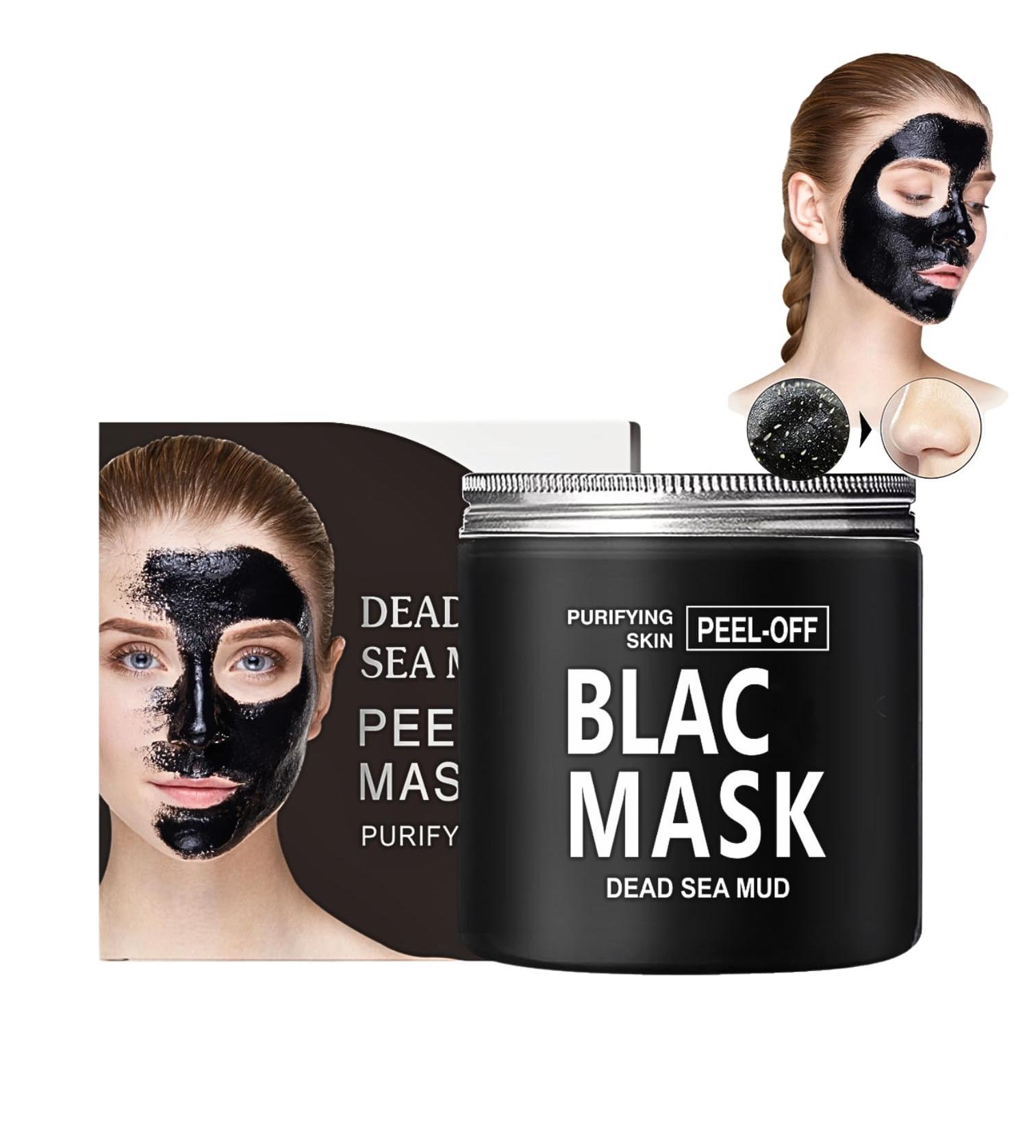 Peel Off Face Masks Blackhead Remover Mask Bamboo Charcoal Face Masks Skincare Peel Off Dead Sea Face Mask for Dirt Acne Pores Shrinking Deep Cleansing Purifying Skin - Buy Online on GoSupps.com