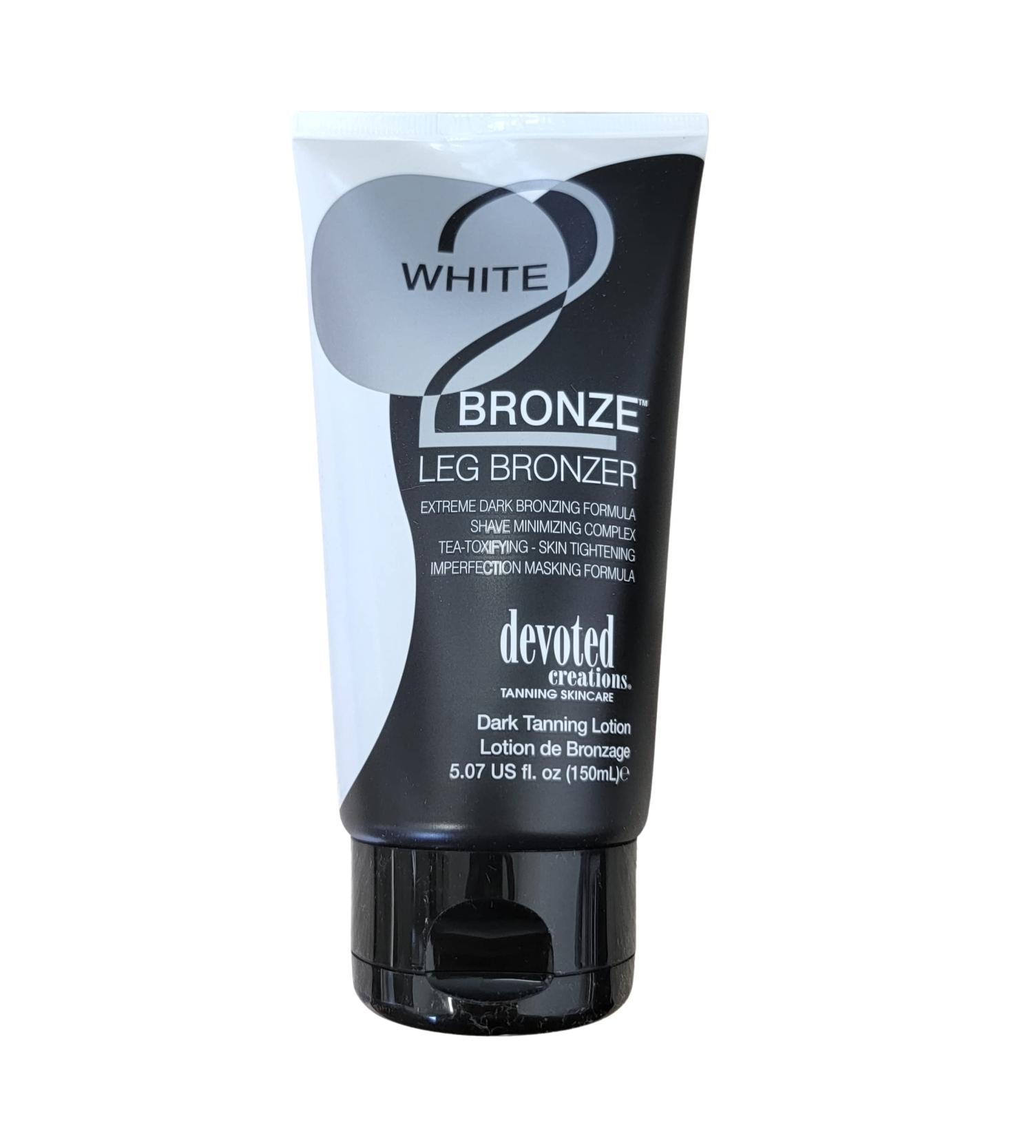 Devoted Creations White 2 Black Leg Bronzer - 5.7 oz | Leg-Tanning Lotion - Buy Online on GoSupps.com