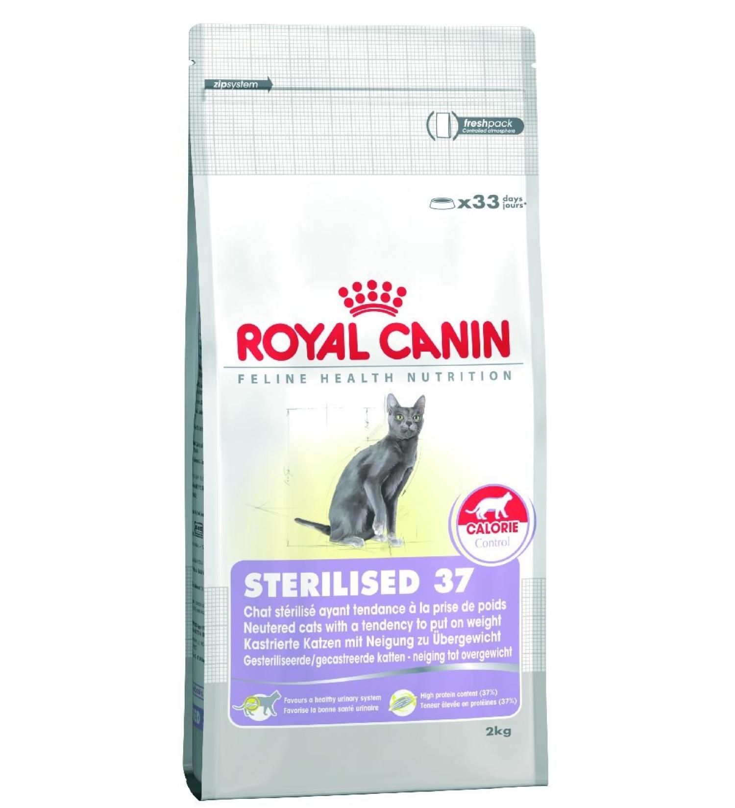 Royal Canin Sterilised 37 Dry Mix 400 g (Pack of 4)