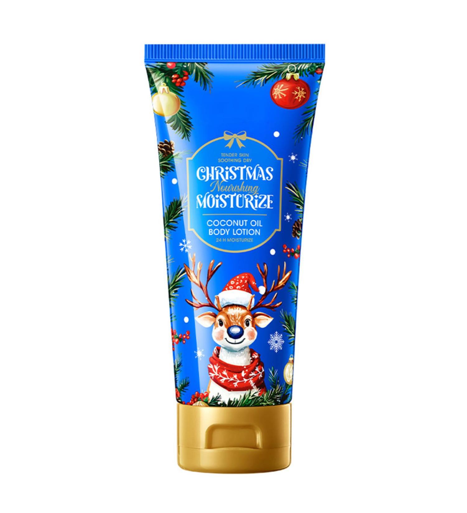 Festive Holiday Body Lotion Pomegranate Shea Coconut Cream for Soft Hydrated Skin Coconut One Size One Size Coconut