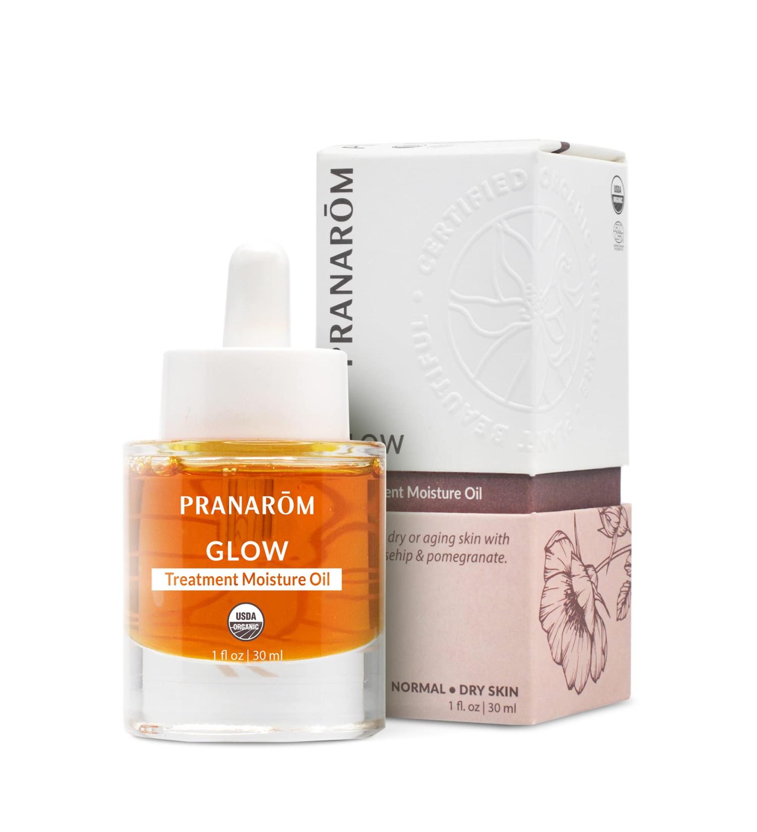 Pranarom Glow Treatment Moisture Oil - 100% Pure & Natural Essential Oil (1oz) - Buy Online on GoSupps.com