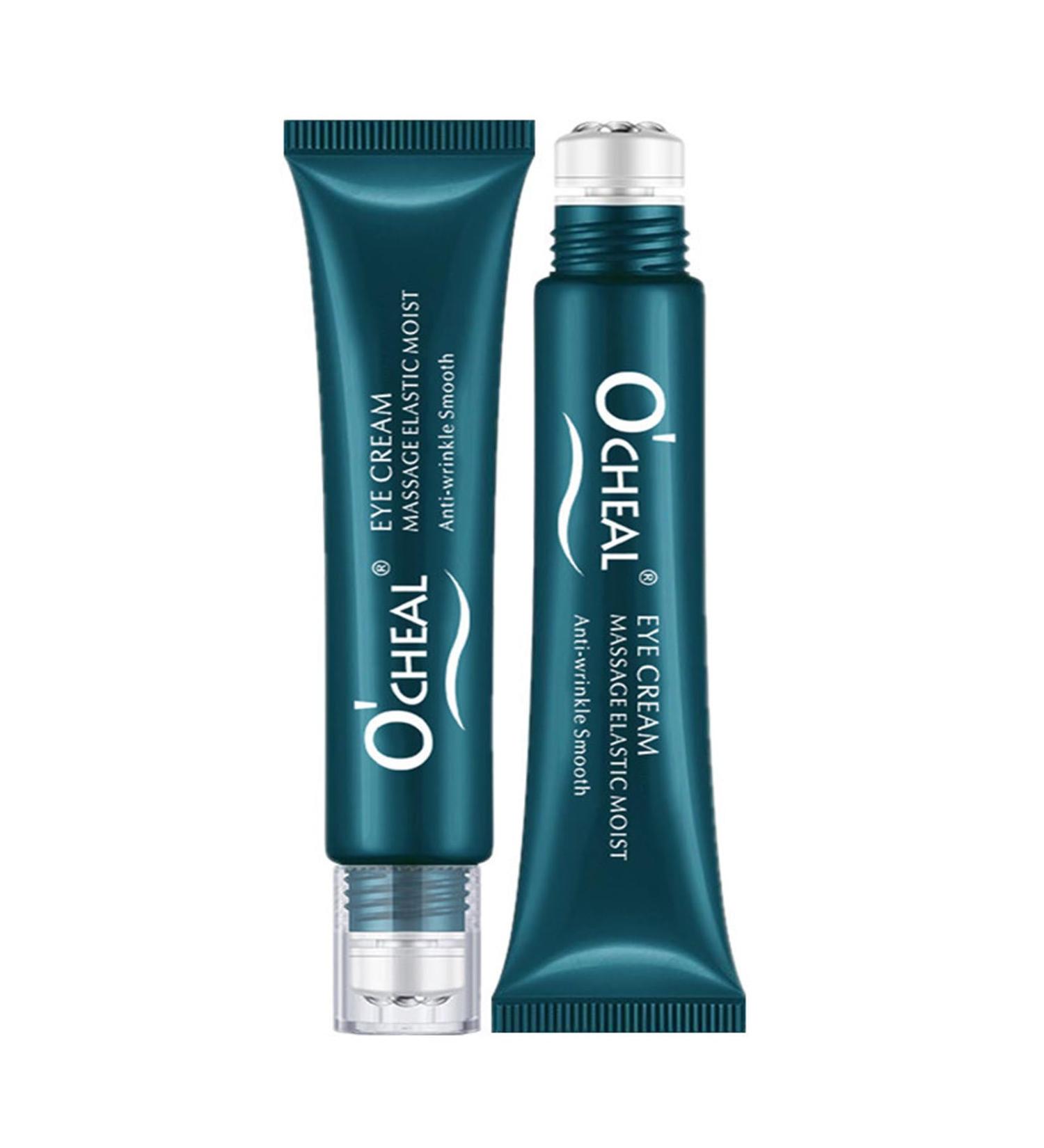 Under Eye Cream for Dark Circles and Puffiness - Anti Aging Eye Cream with Eye Massager Roller Refreshing Moisturizing Gentle Eye Cream for Puffy Eyes Fine Lines - Buy Online on GoSupps.com