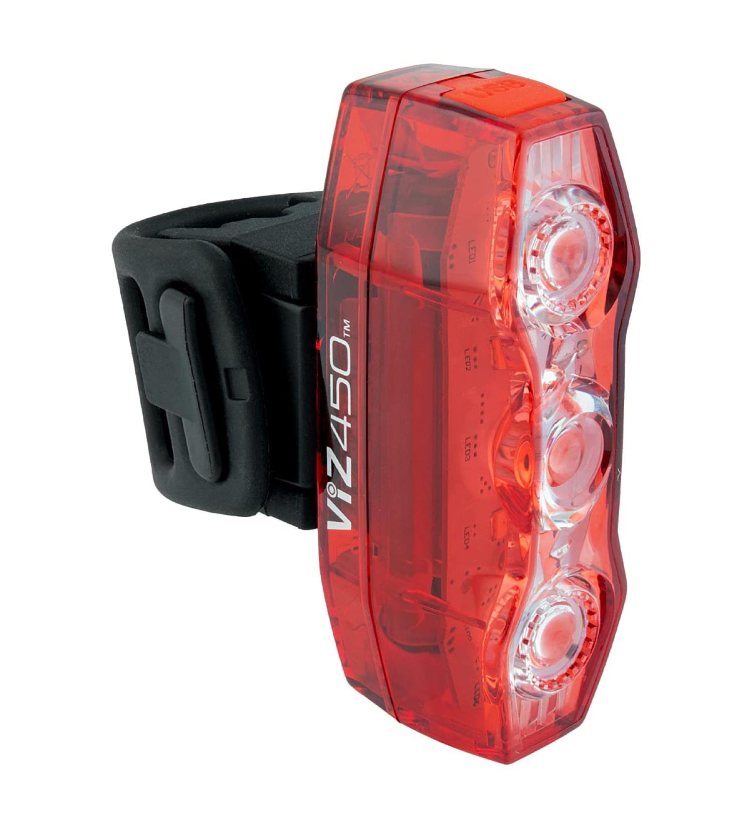 CATEYE ViZ 450 - Rechargeable Daytime Safety Light | USB Rechargeable - Buy Online on GoSupps.com