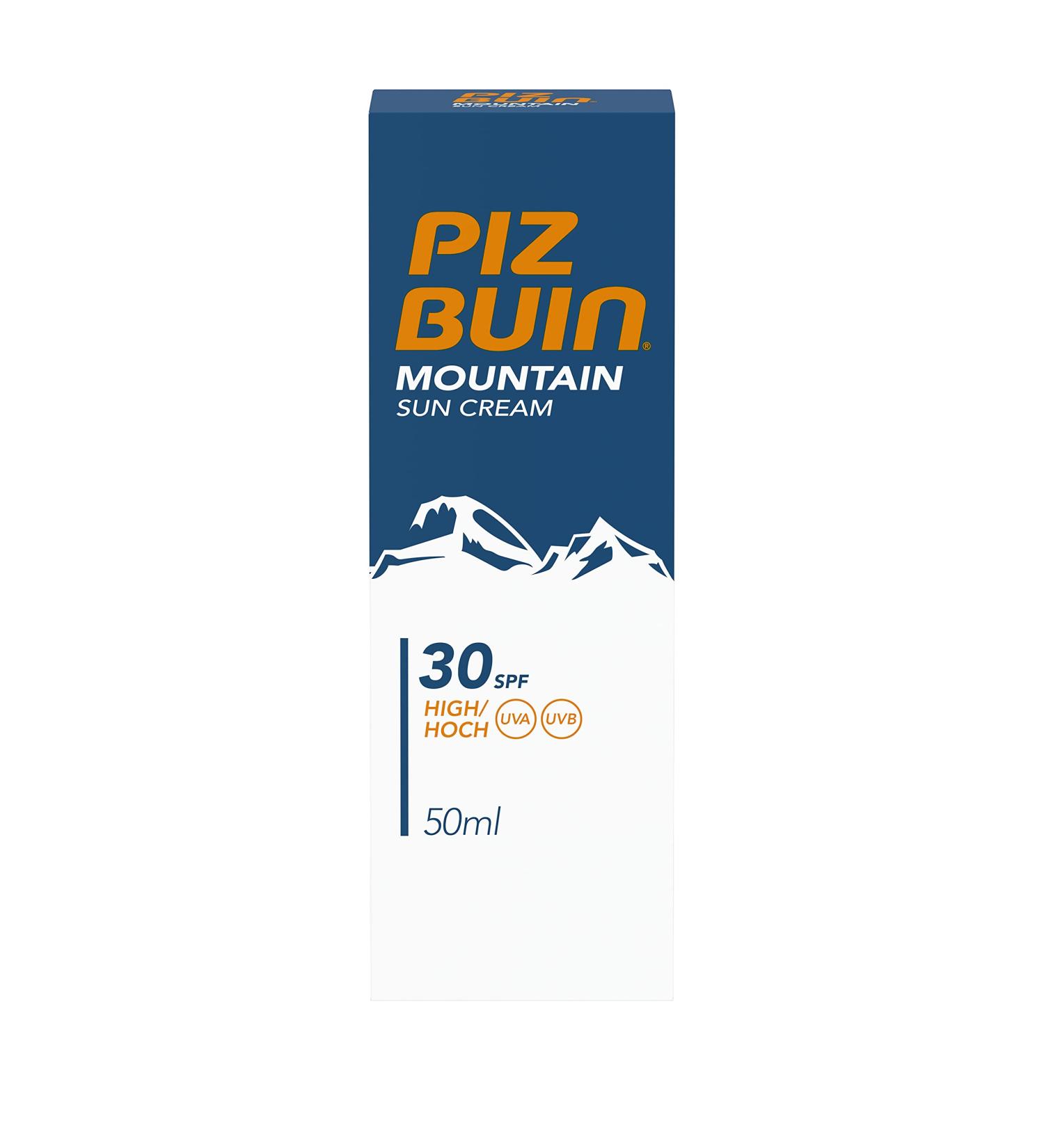 Piz Buin Mountian Sun Cream SPF 30 1.7oz (50ml)
