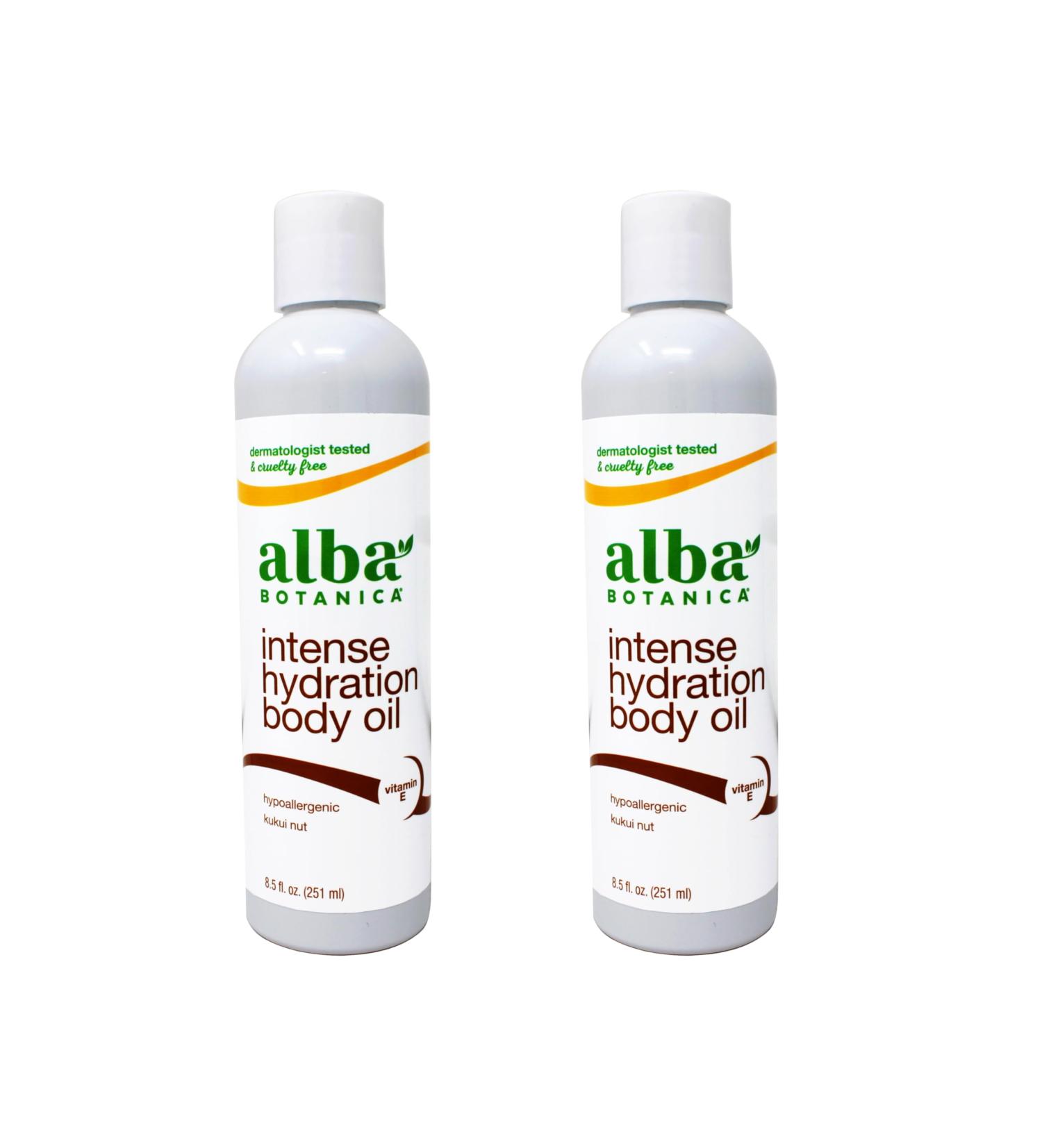 Alba Botanica Massage Oil Kukui Nut 8.5 Fz 2 Pack - Buy Online on GoSupps.com