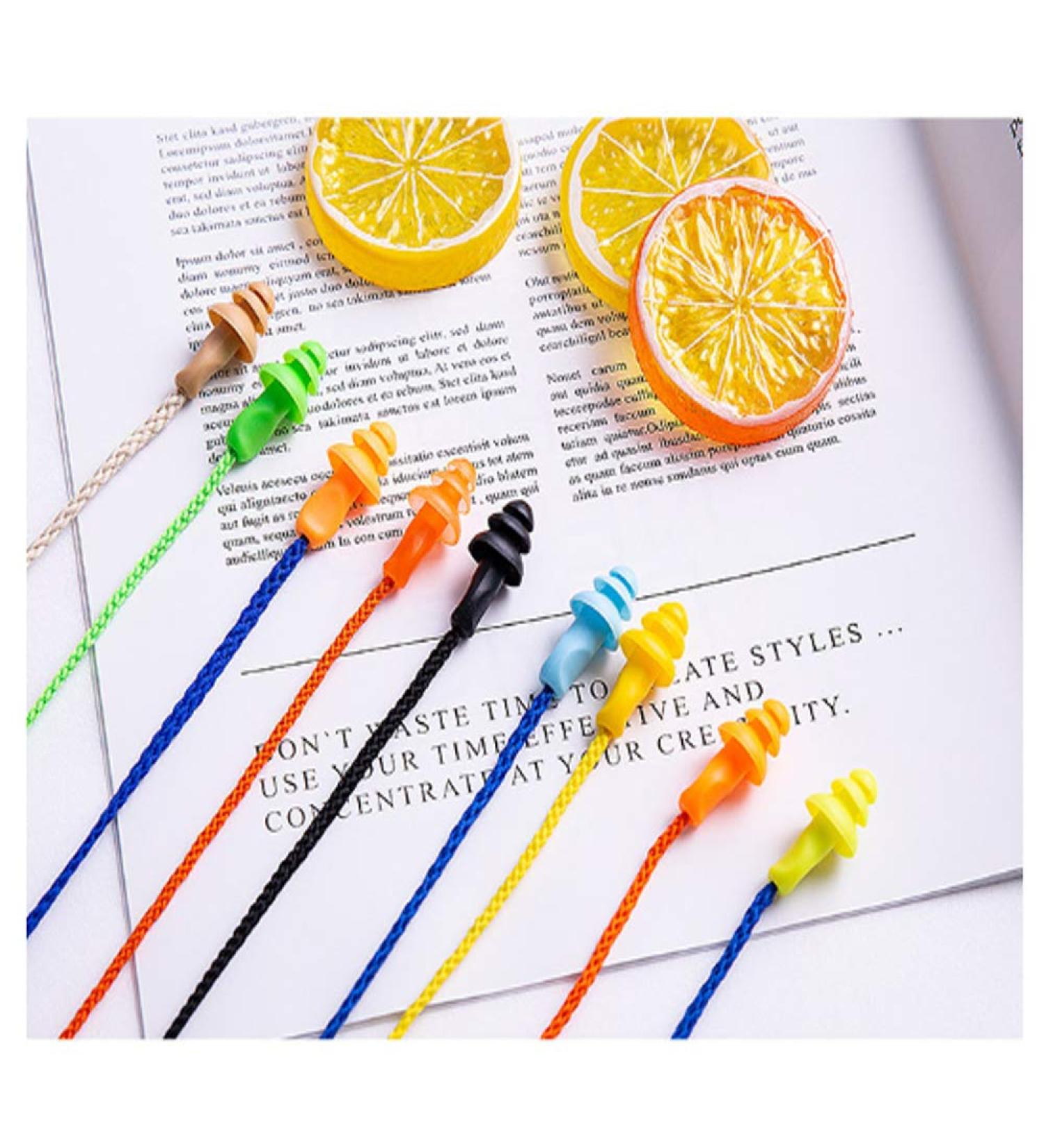 Ikaar 8 Pair Comfortable Silicone Earplugs | Reusable Noise Protection for Construction & Workshop - Buy Online on GoSupps.com