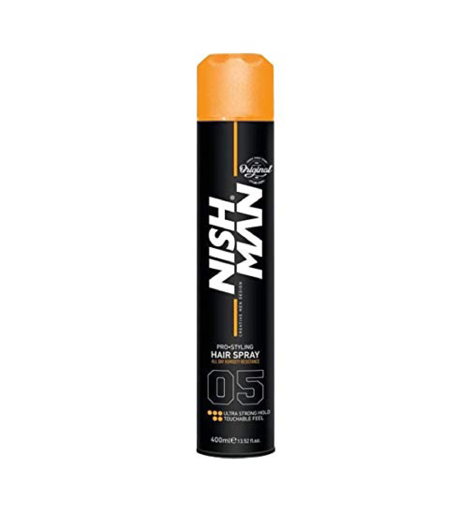 nishman Hair Styling Series (Hair Spray 05 400ml) - Buy Online on GoSupps.com