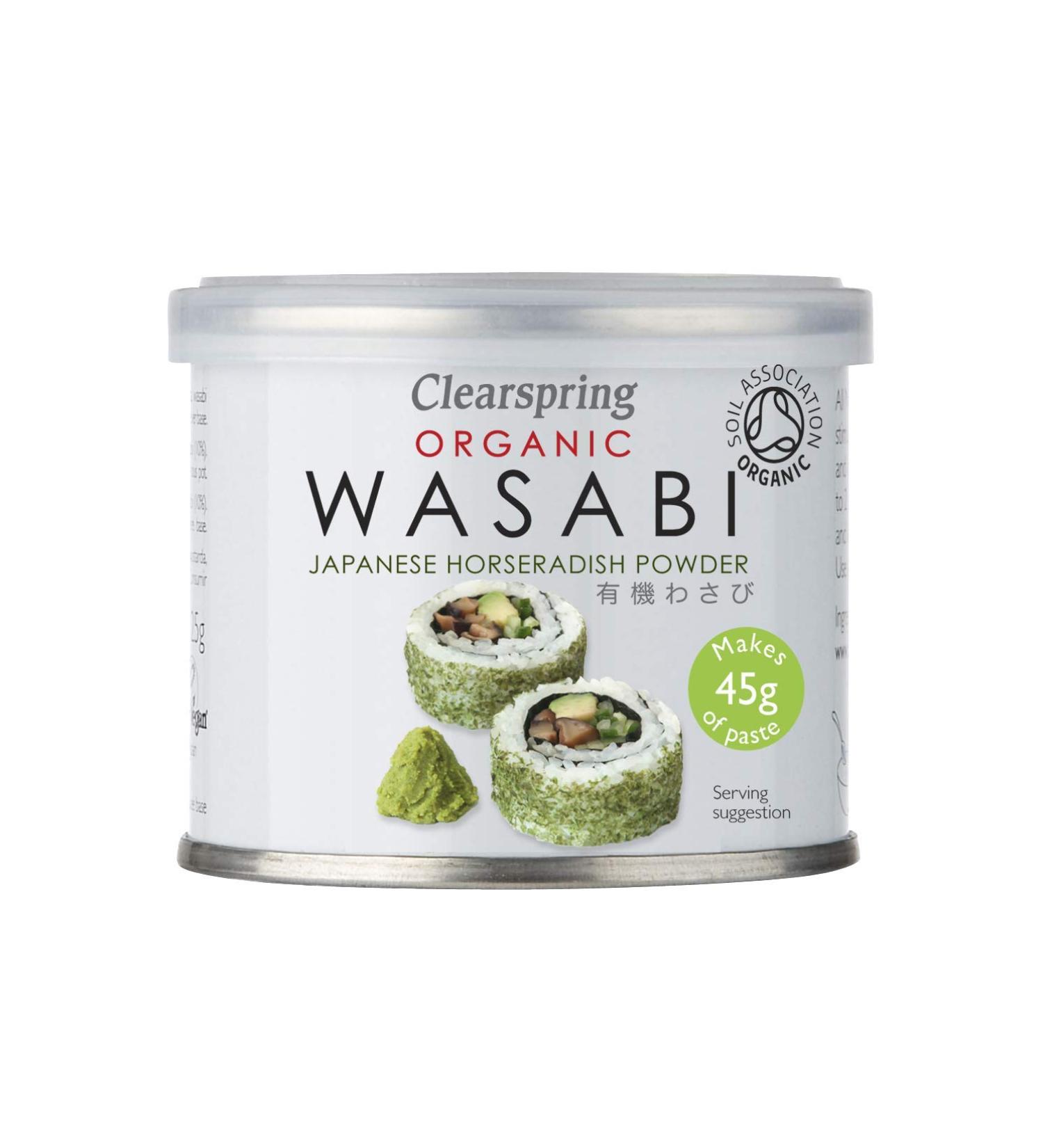  Clearspring Clearspring Organic Japanese Wasabi Powder 25g (Pack of 3) - Buy Online on GoSupps.com