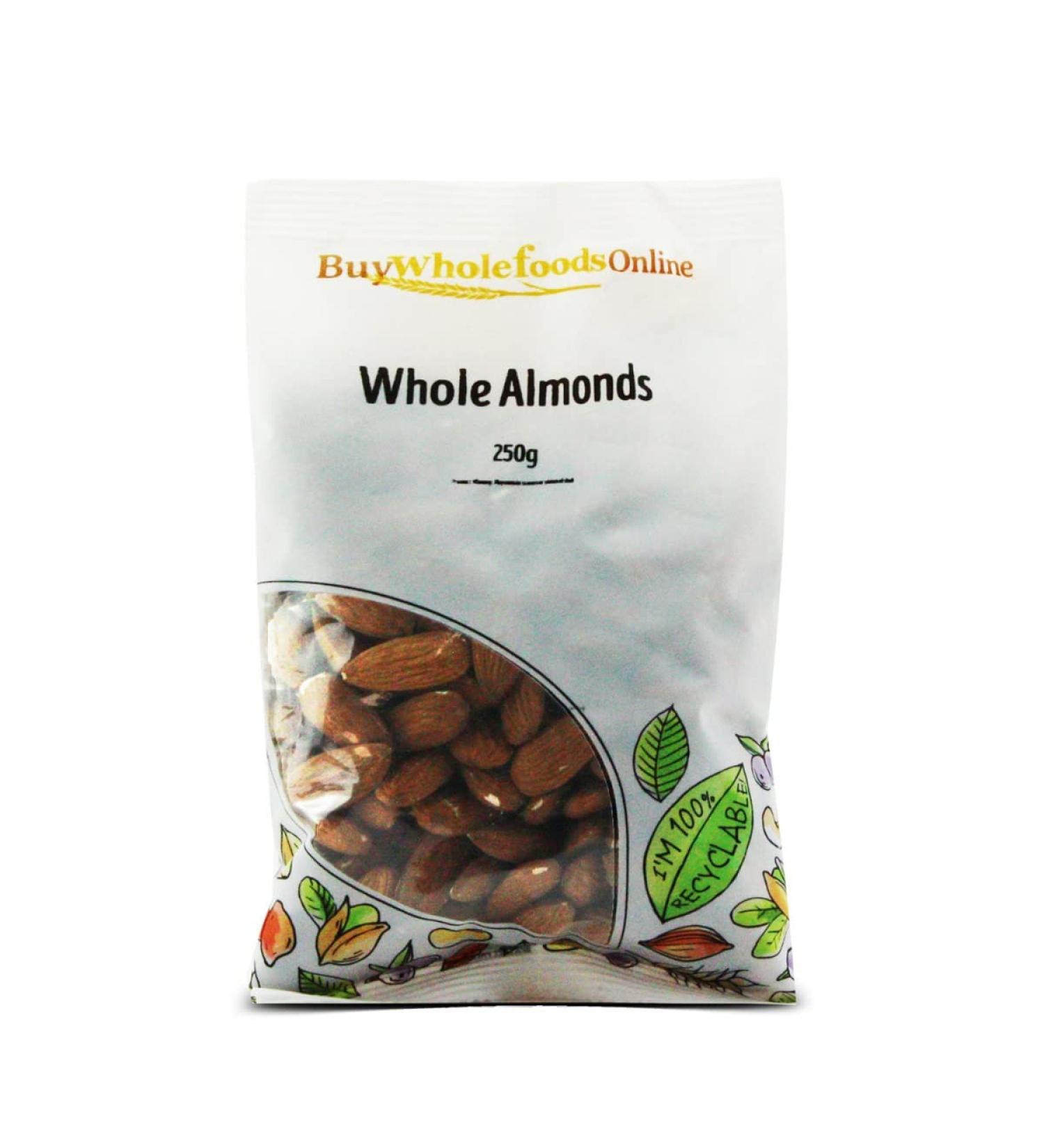 Almonds Whole 250g (BWFO)