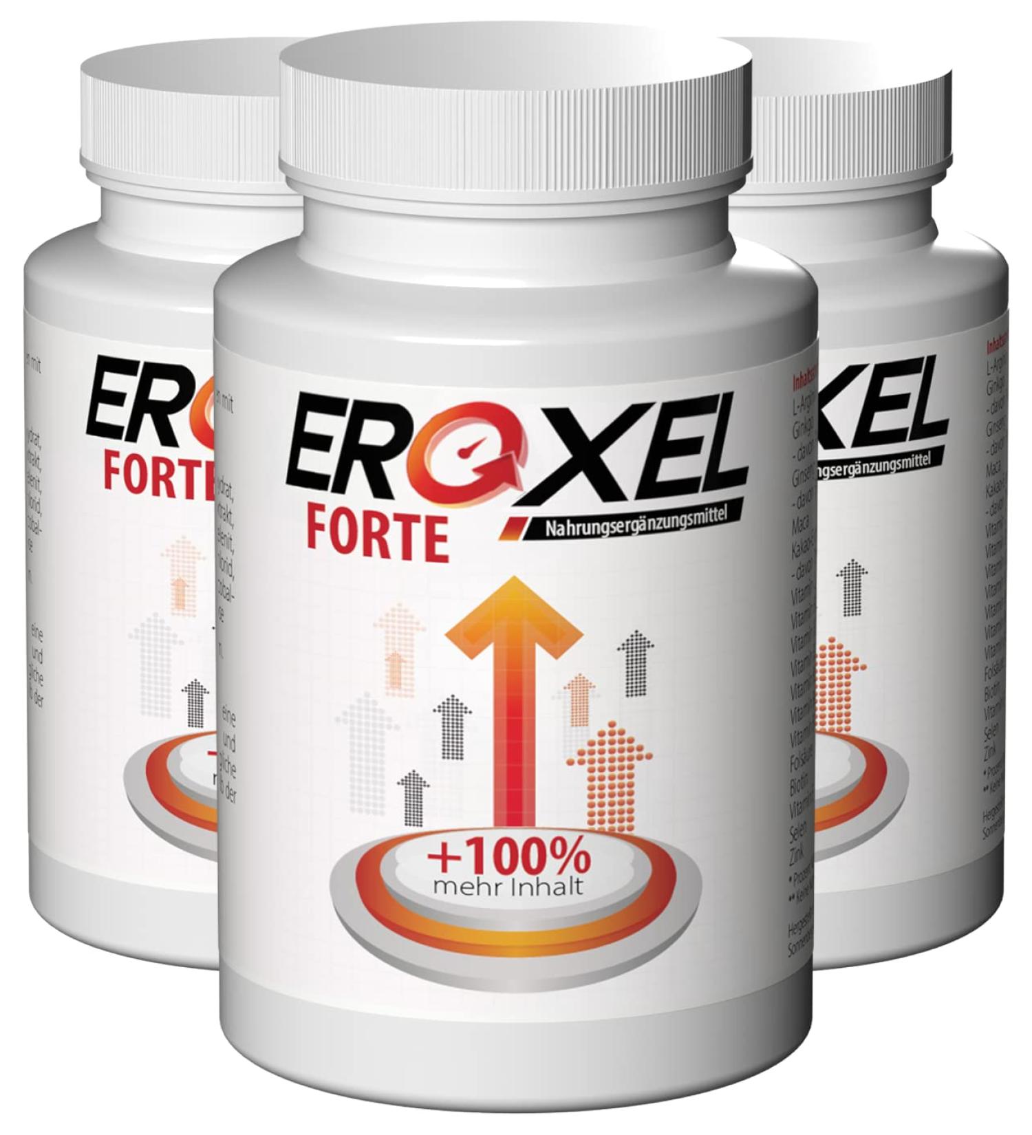 Eroxel Forte 180 Capsules - Buy 3 Pack (3X60 Capsules) - Premium International Shipping - Buy Online on GoSupps.com