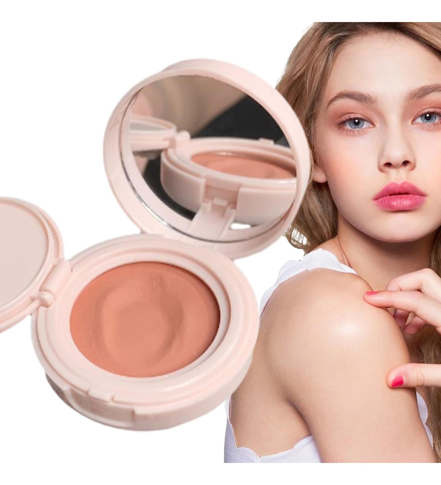 Cream Blush For Cheeks Lightweight Creamy Air Cushion Cheek Blush Long-lasting Waterproof Highly Pigmented Blendable Moisturizing Face Blushes & Face Makeup For Dewy Finish And Natural Look - Buy Online on GoSupps.com