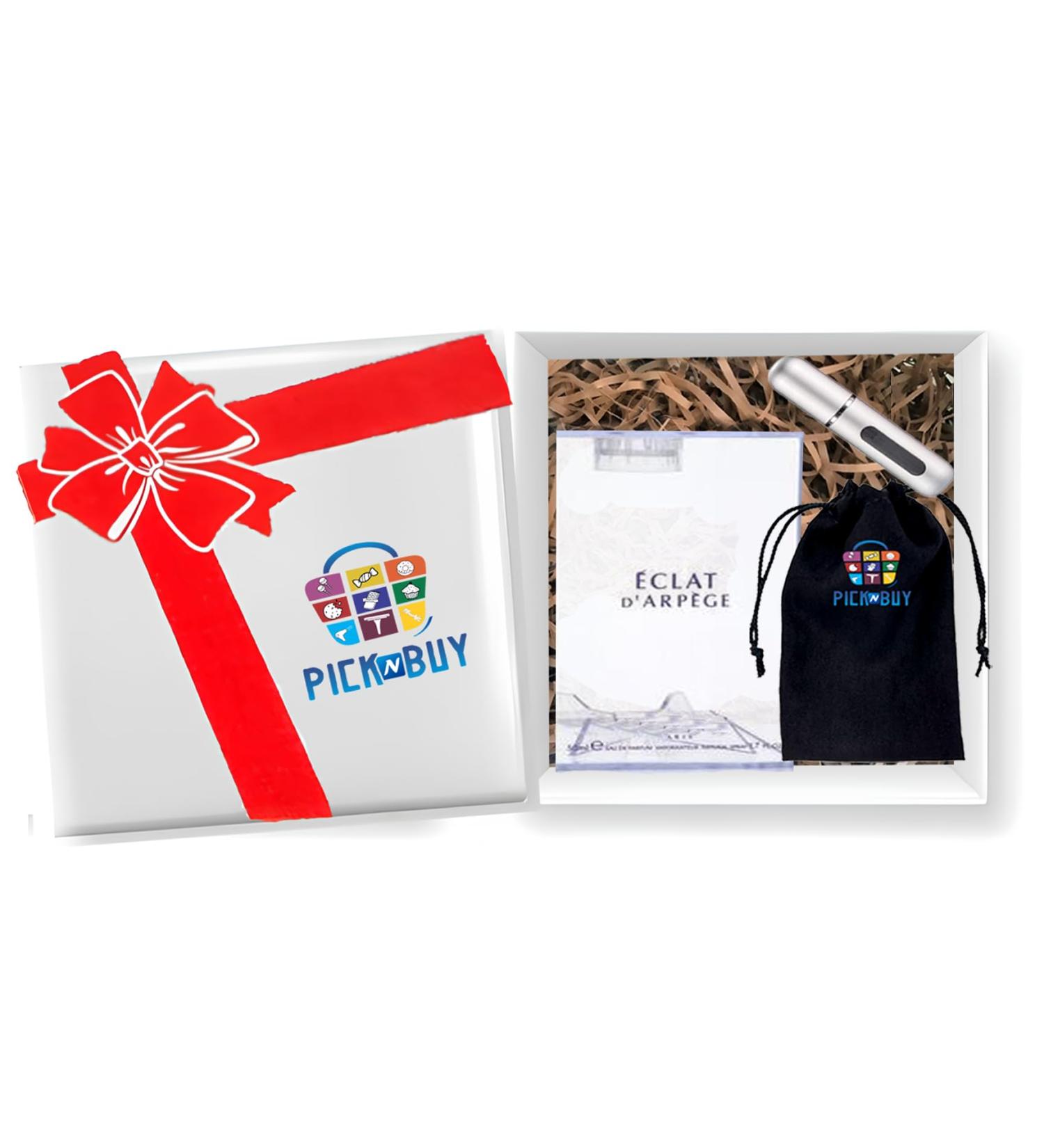 PICKN BUY Fragrance Gift Bundle - Item Include: 100 ML Eclat D Arpege Perfume 1 Pack - 5ML Empty Travel Atomizer & Travel Pouch for Perfume 3.4 Fl Oz (Pack of 1) Eclat D Arpege Perfume Bundle - Buy Online on GoSupps.com
