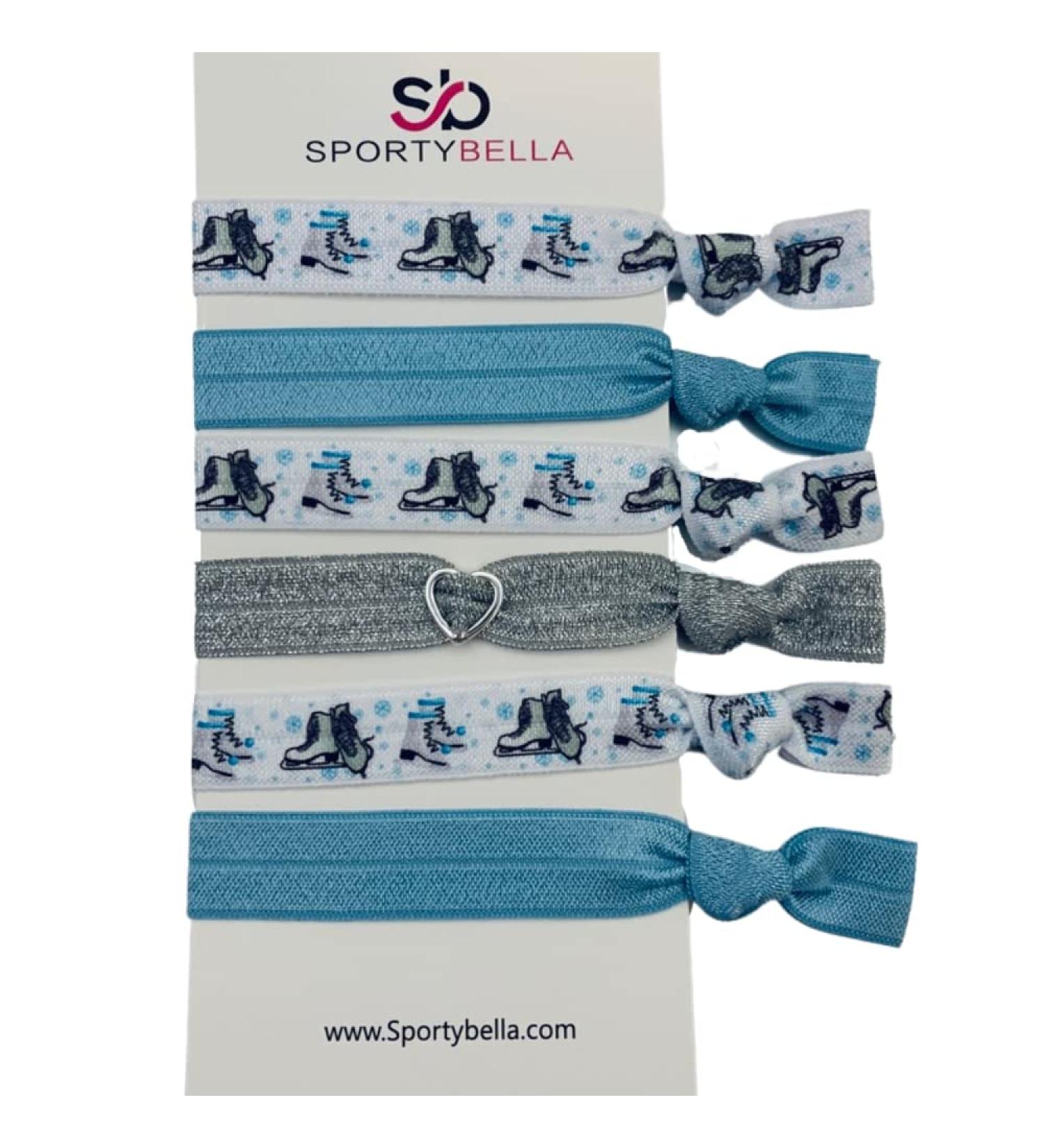 Figure Skating Hair Accessories Set | No Crease Ice Skating Hair Ties - Buy Online on GoSupps.com