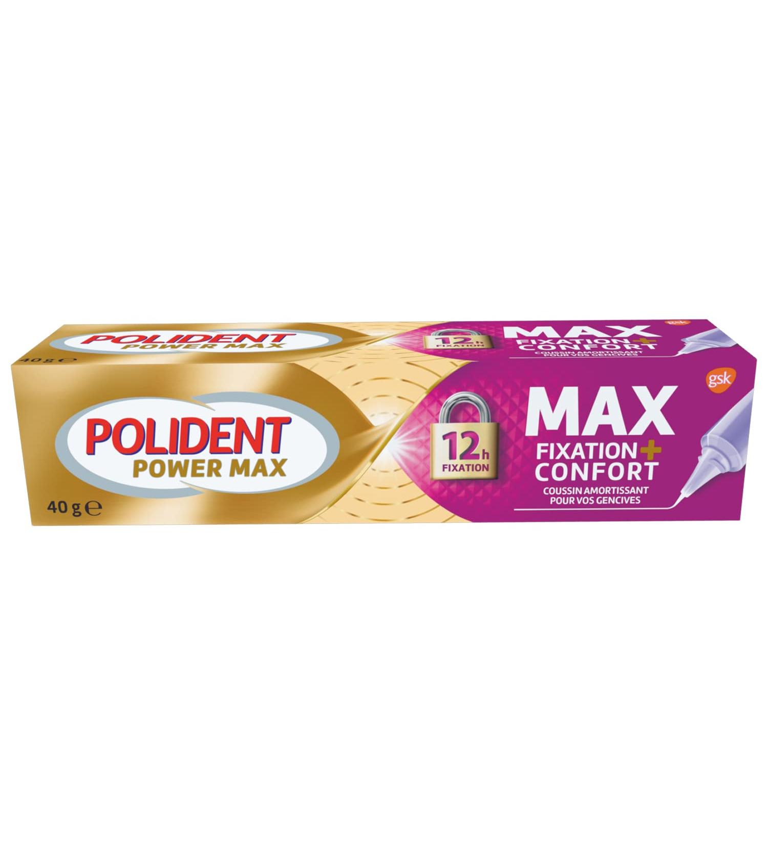Polident Damping & Comfort Gel Fixing Cream for Dentures - Mint Flavor 40g | Best International Shipping - Buy Online on GoSupps.com