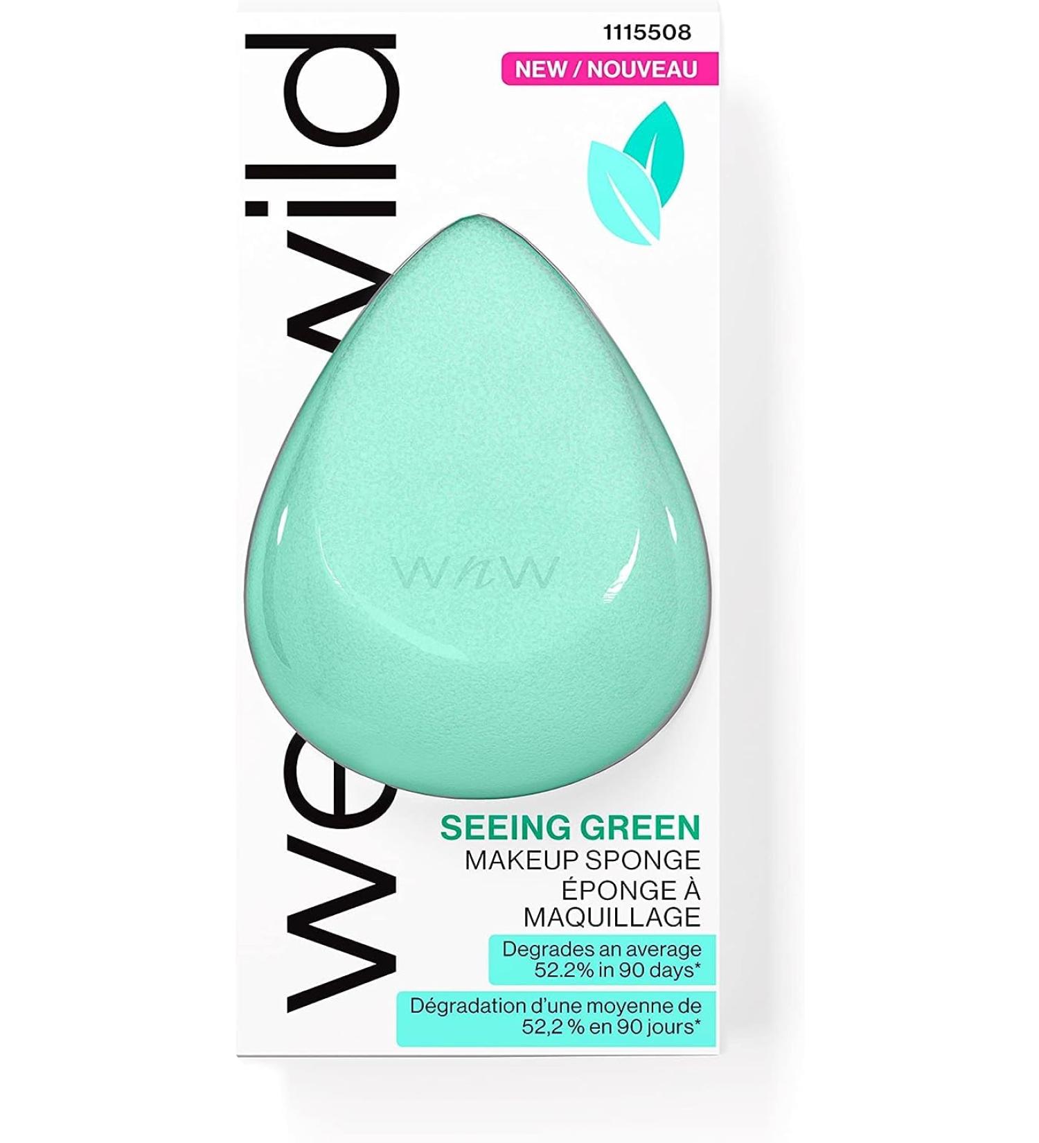 Buy Wet n Wild Seeing Green Makeup Sponge - Eco-Friendly Beauty Blender for Effortless Makeup Application - Buy Online on GoSupps.com