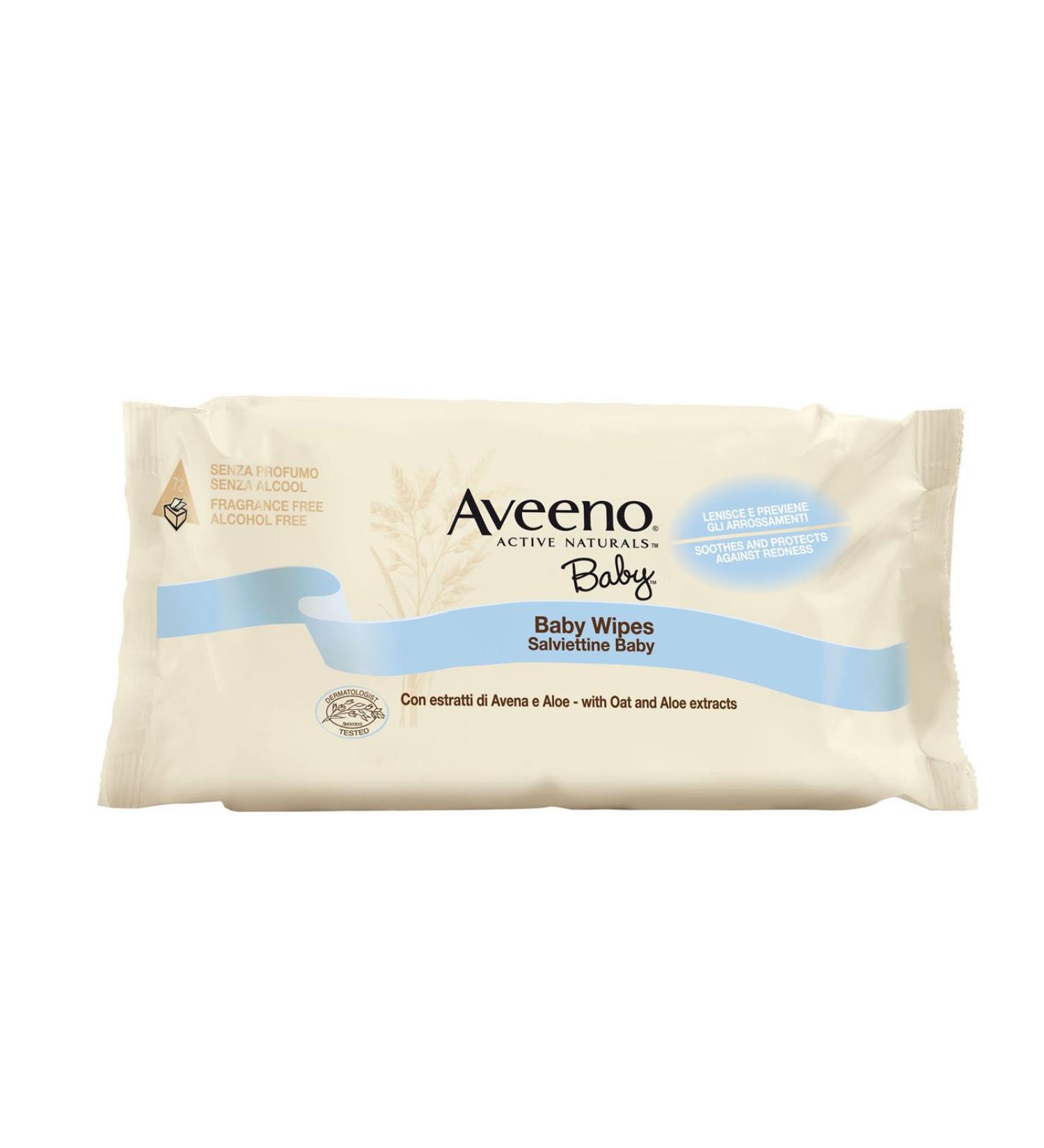 Aveeno Baby Wipes 72uni