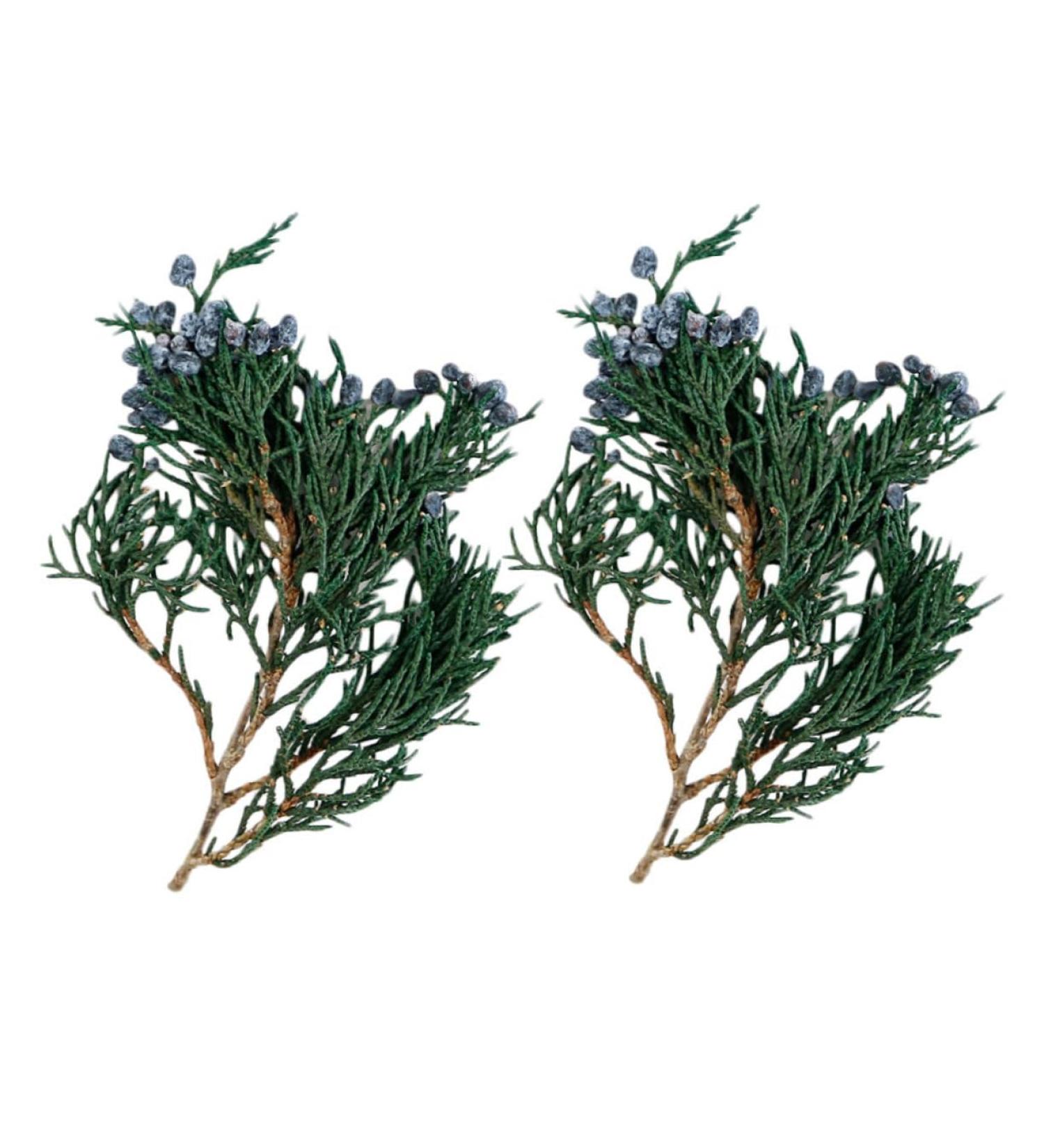 ABOOFAN 2 Pcs Pine Branch DIY Material Floral Boxes Wedding Decoration Christmas Pine Branches Household - Buy Online on GoSupps.com