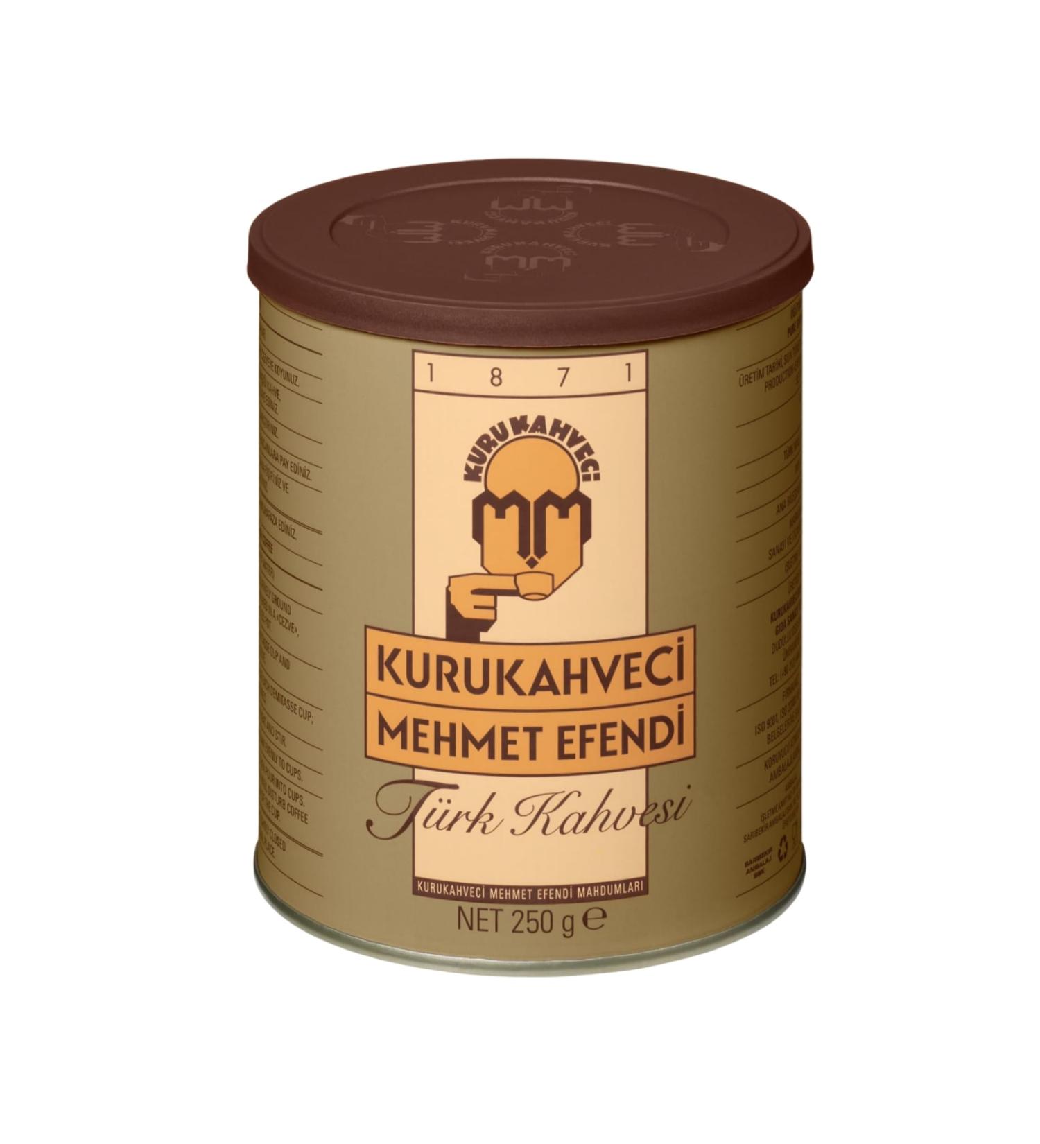 Buy Kurukahveci Mehmet Efendi Turkish Coffee 250g - Authentic Taste International Shipping Available - Buy Online on GoSupps.com