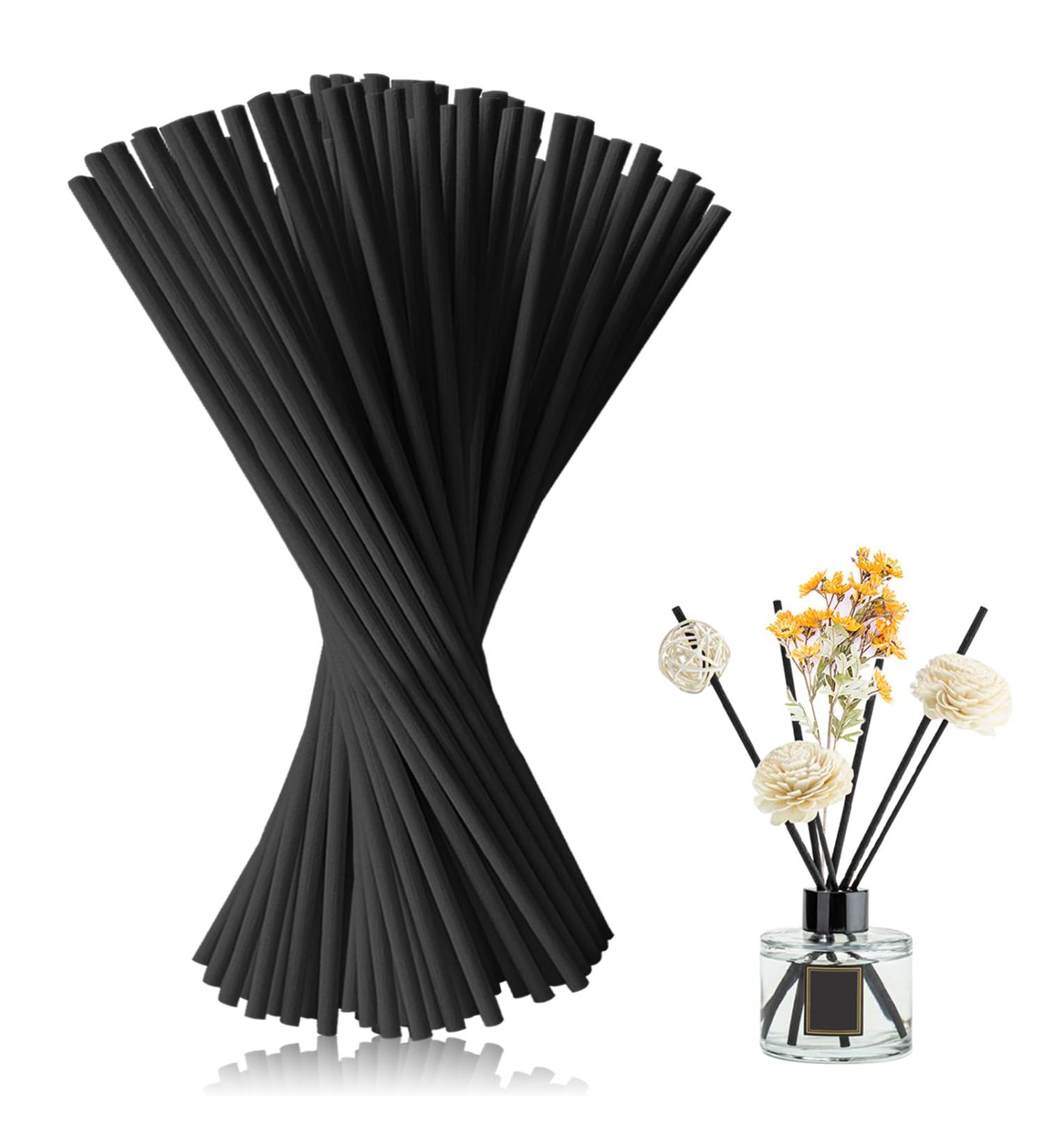 Buy Halercay 100-Piece Black Room Fragrance Sticks - Aroma Diffuser Chopsticks for Home Office & Spa Decor Refresh Your Space - Buy Online on GoSupps.com