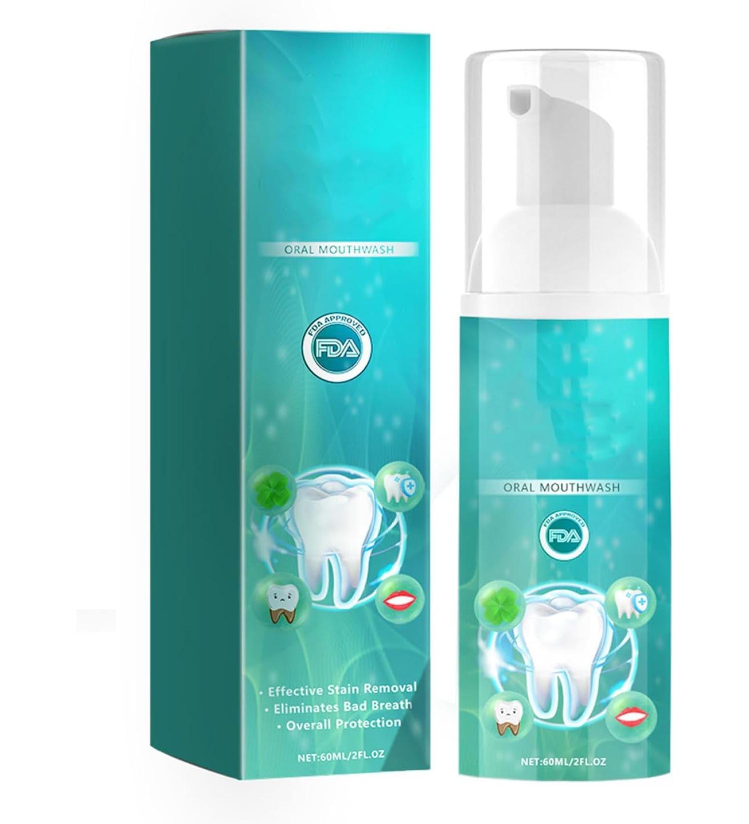 Furzero Smartsmile Oral Mundwasser | Teeth Whitening & Total Care | Prox Smile Shine Tooth Foam - Shop Internationally! - Buy Online on GoSupps.com