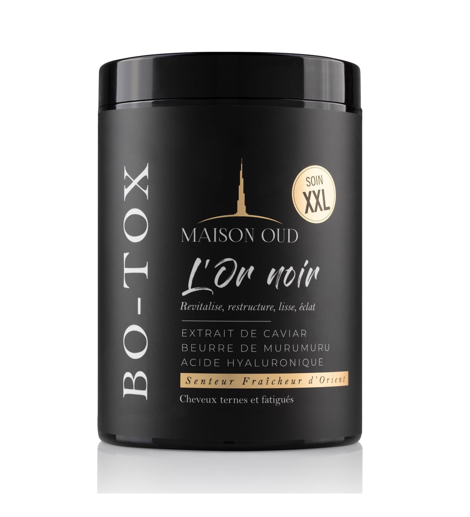 Maison OUD - B.TOX Professional Caviar Extracts Smoothing Moisturizing and Repairing Care Mask for Dry Damaged & Afro Hair Sulfate Free Parabens Formalin Keratin Care 1000 ml - Buy Online on GoSupps.com