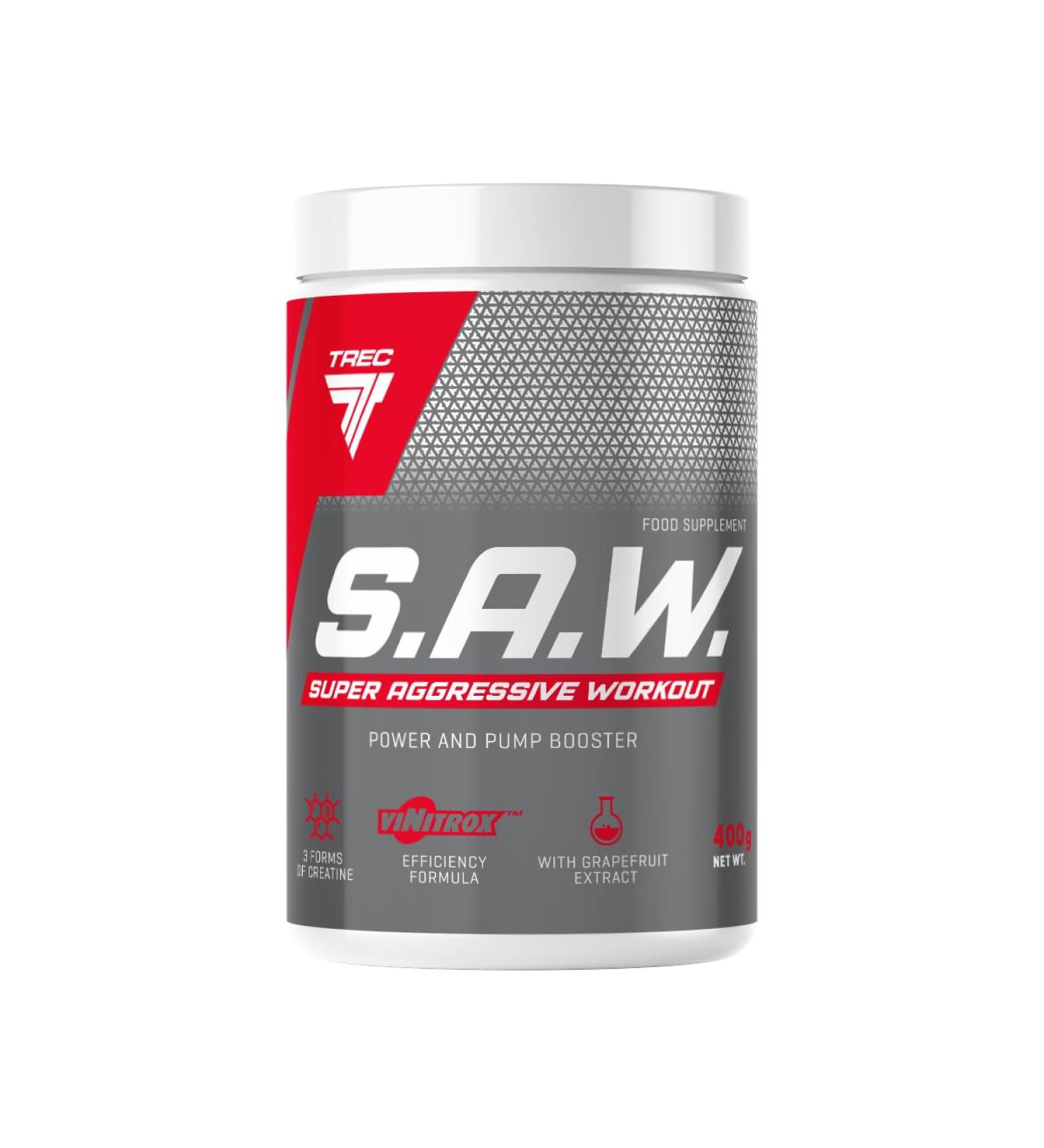 TREC SAW Powder 400g / Blackcurrant Lemon Blackcurrant Lemon 400g