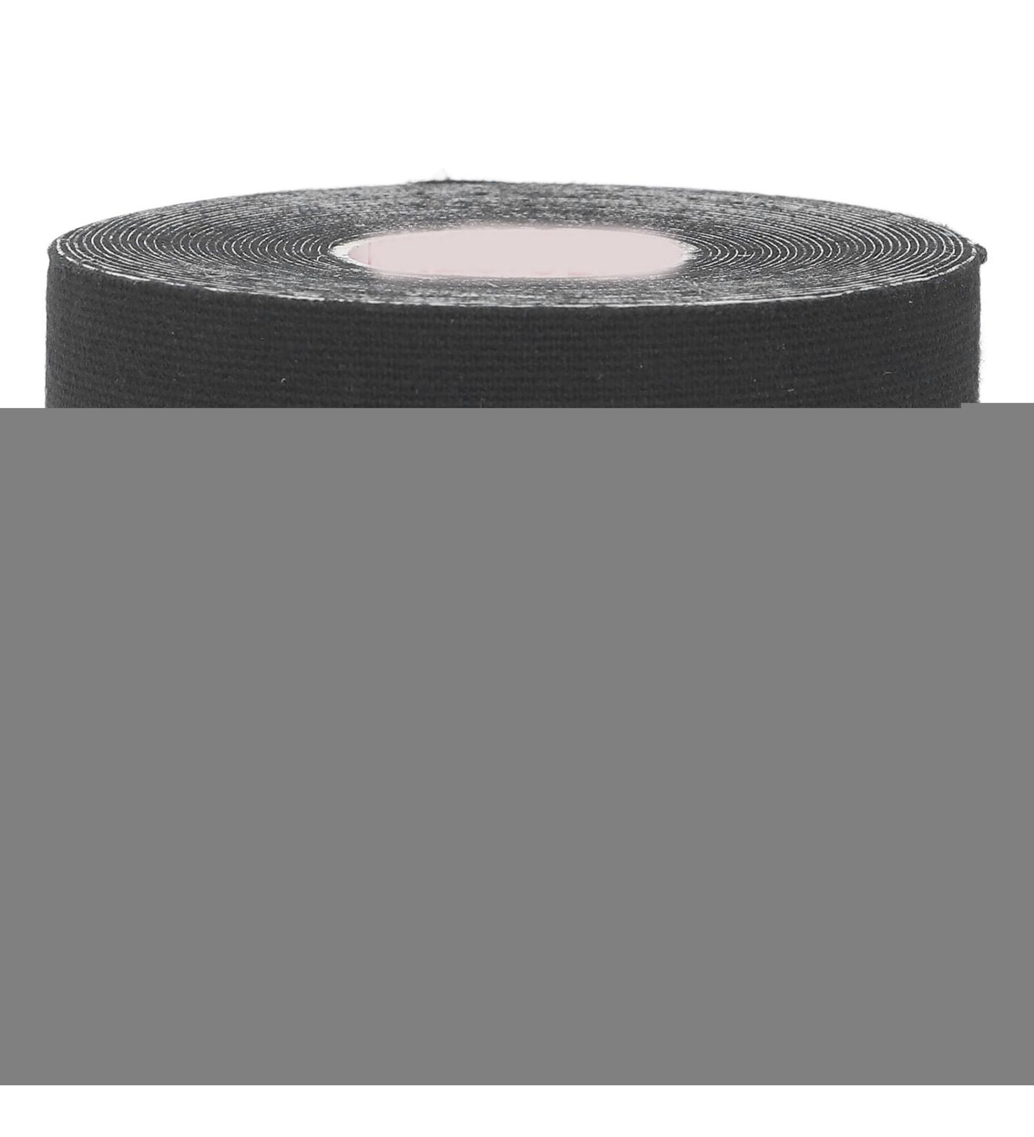 Buy Kinesiology Tape - Skin-Friendly Cotton Sports Tape for Physiotherapy (Black) | Fast International Shipping - Buy Online on GoSupps.com