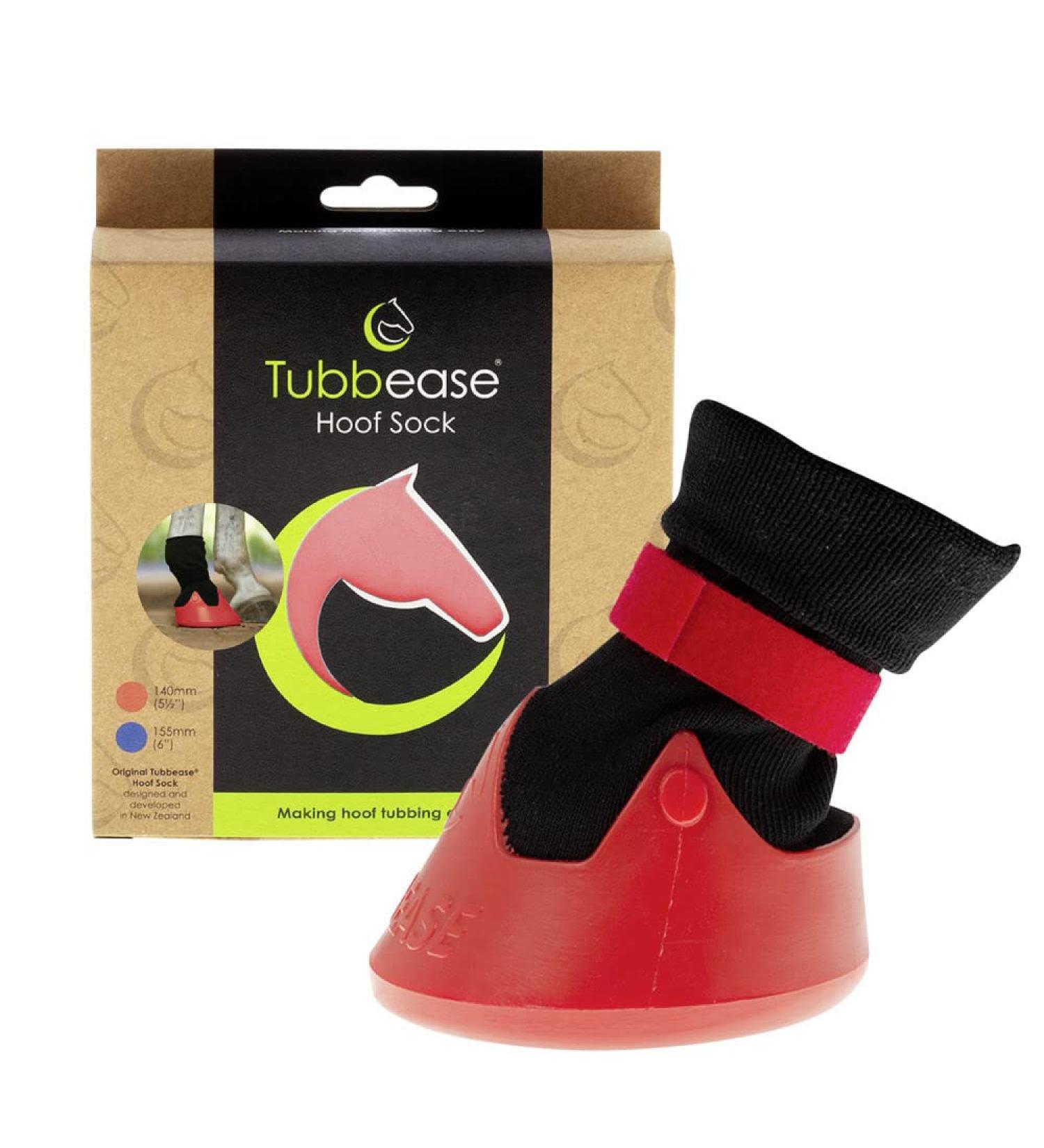 Kerbl Tubbease treatment shoe for horse hooves hoof injury thrush red MM red