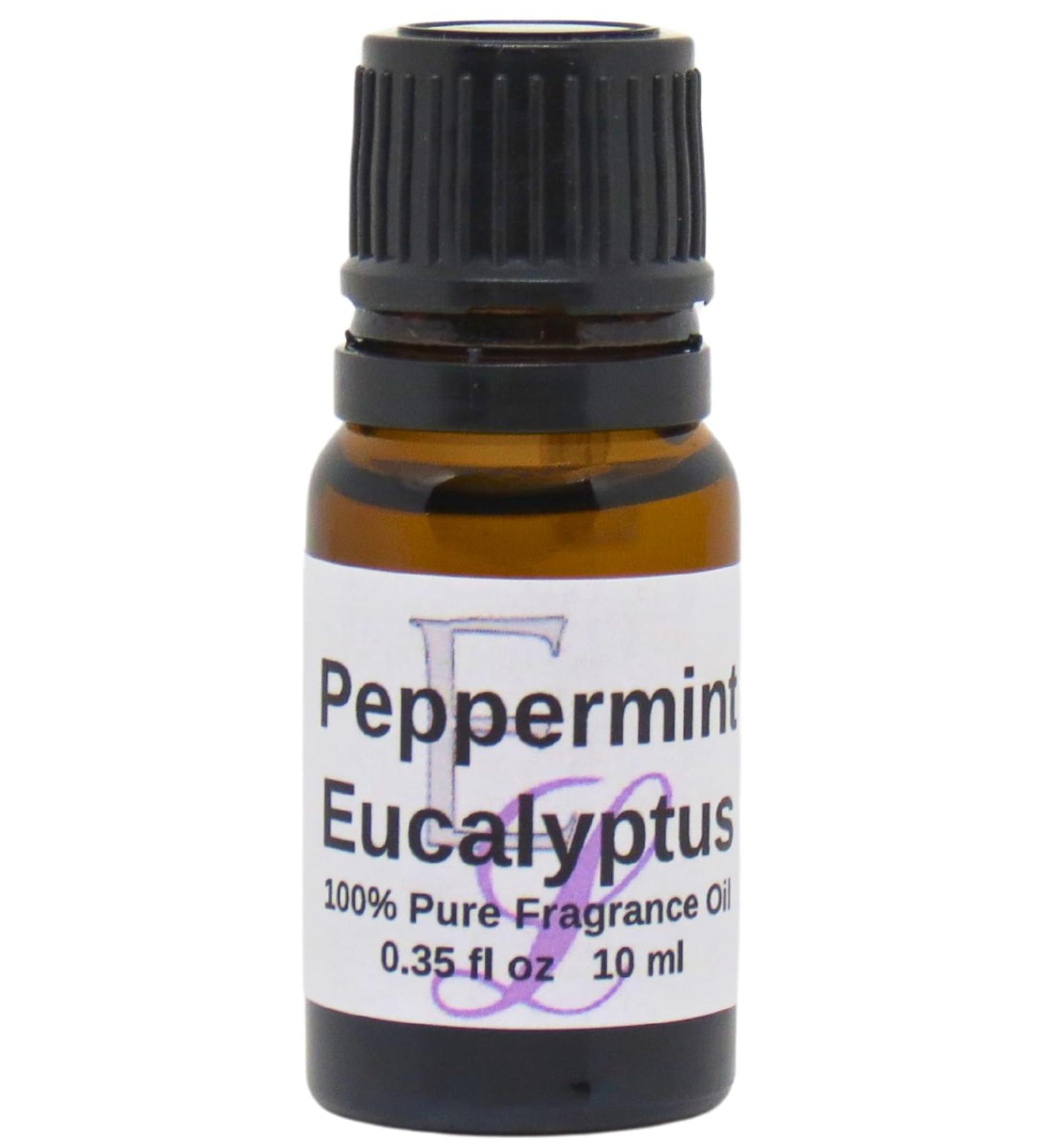 Peppermint Eucalyptus Fragrance Oil - 10ml | Premium Long Lasting Aromatherapy Diffuser Oil - Eclectic Lady - Buy Online on GoSupps.com