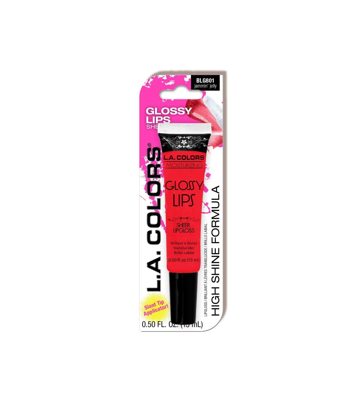 Glossy Lips Sheer Lipgloss (carded) BLG801 Jammin Jelly