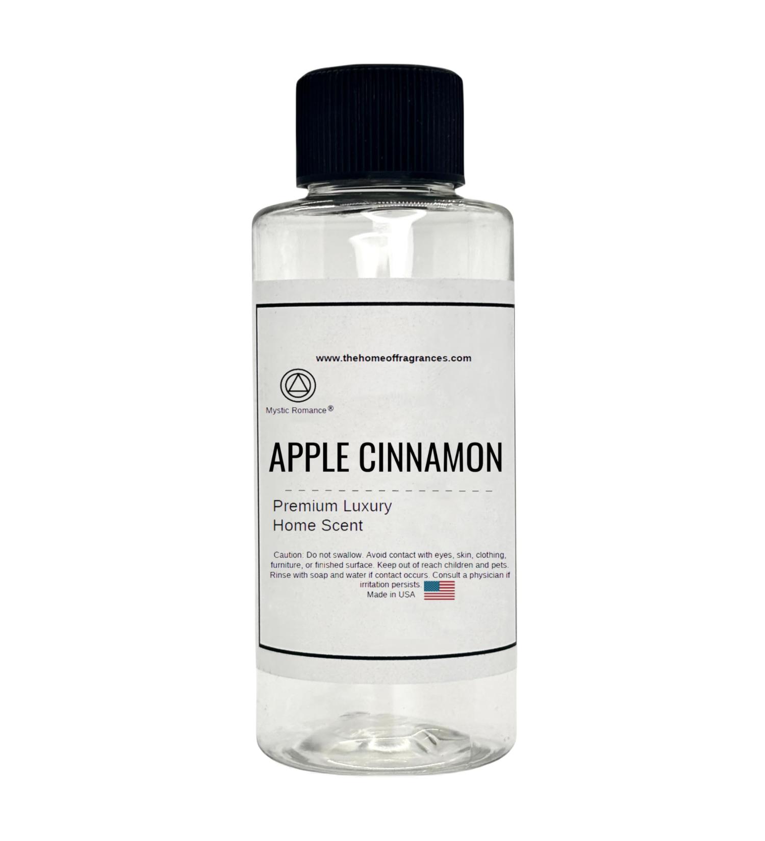 Mystic Romance Apple Cinnamon Aroma Oil Blend Waterless Diffuser Diffuser Aroma Oil Blends Made in USA (60ml) - Buy Online on GoSupps.com