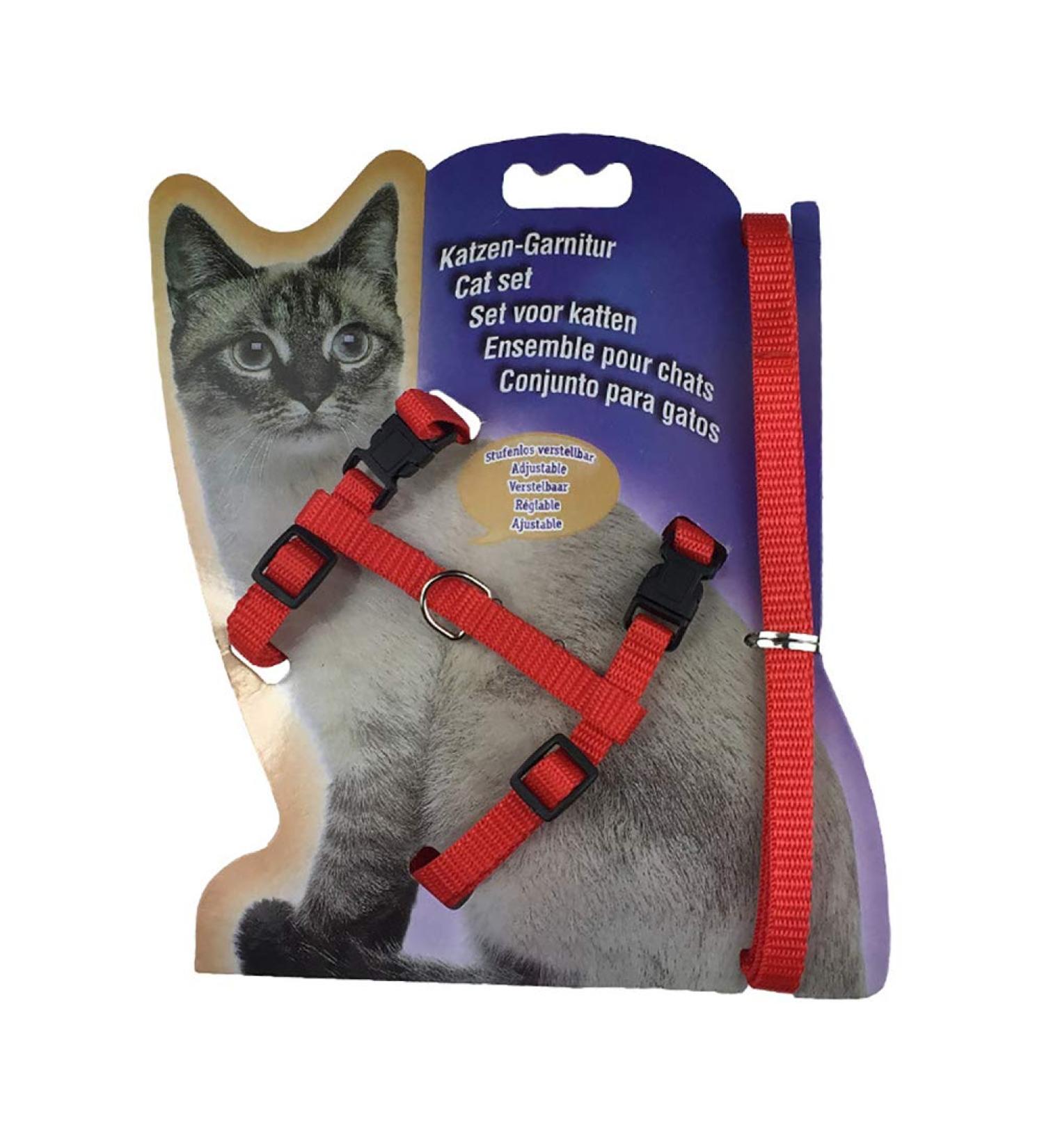 Sytaun Adjustable Red Nylon Dog Leash - Durable & Comfortable for All Breeds | International Shipping Available - Buy Online on GoSupps.com